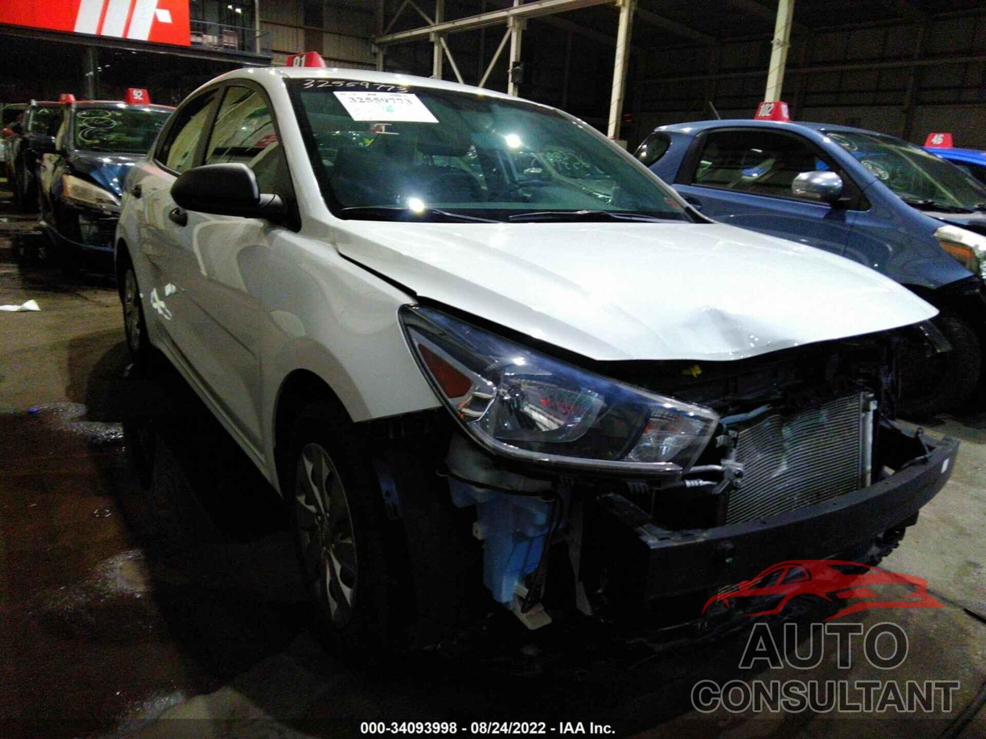 KIA RIO 2018 - 00PA24AB3JE078884