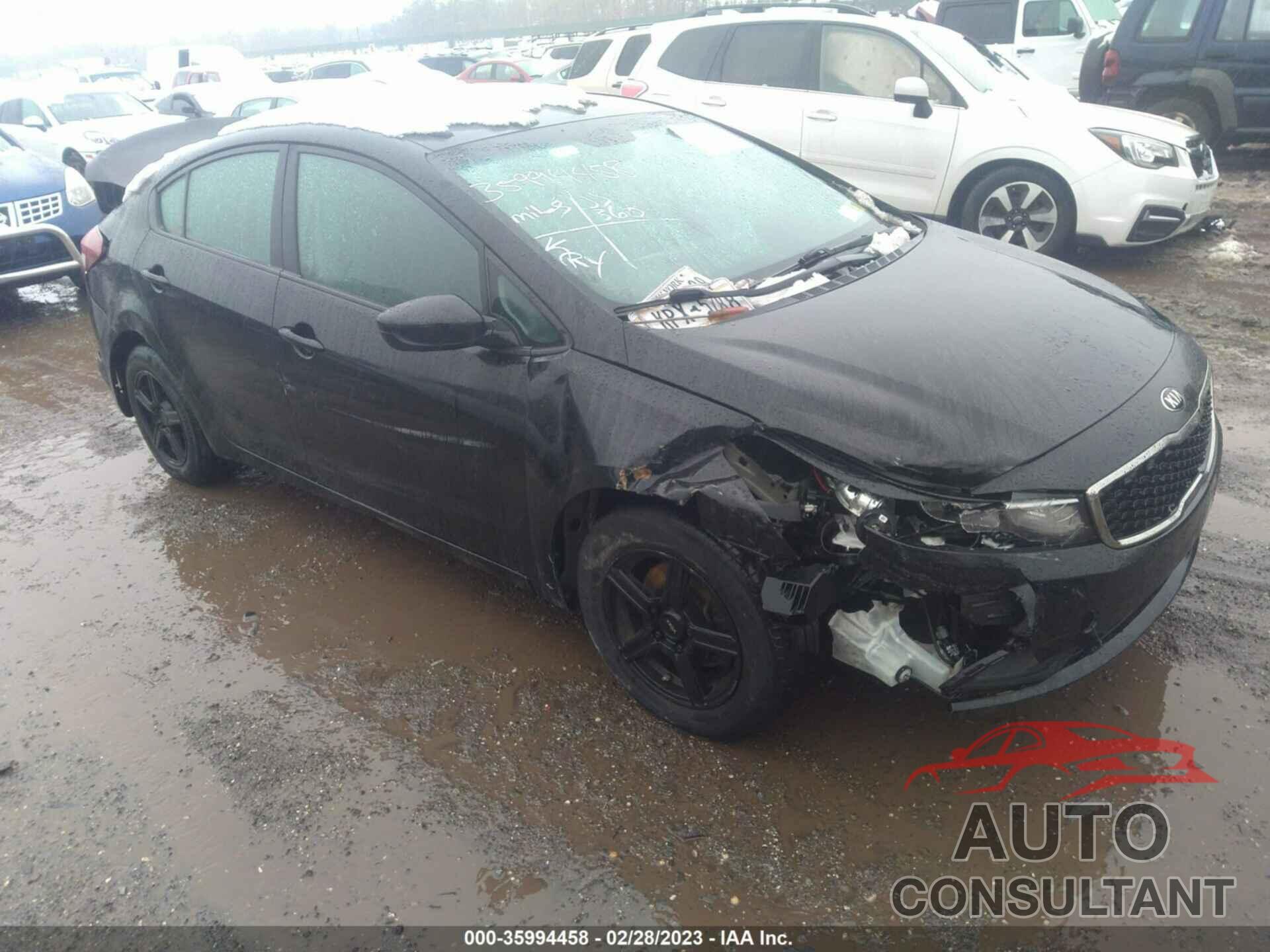 KIA FORTE 2017 - 3KPFK4A79HE158931