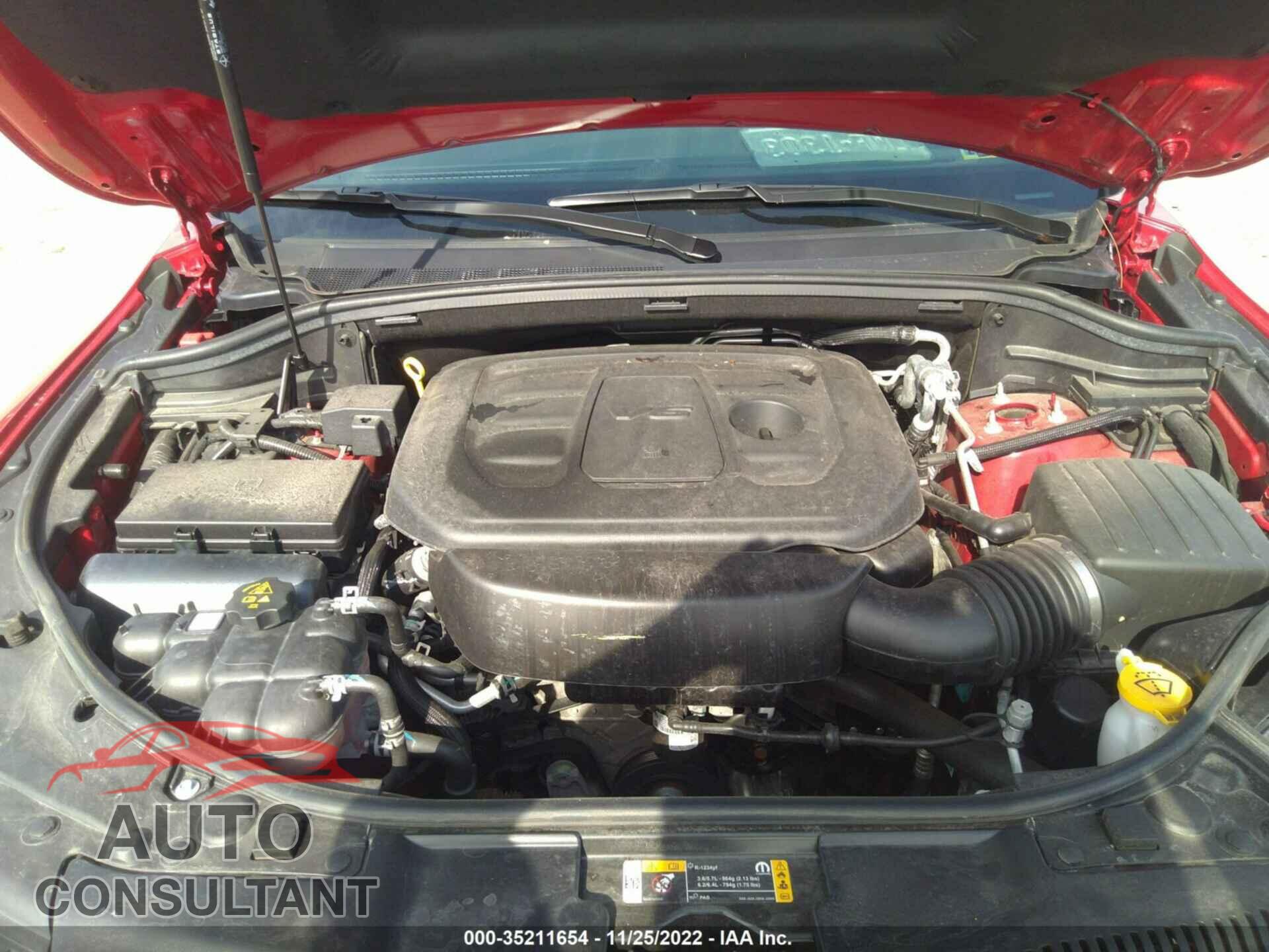 DODGE DURANGO 2021 - 1C4RDJDG9MC853610