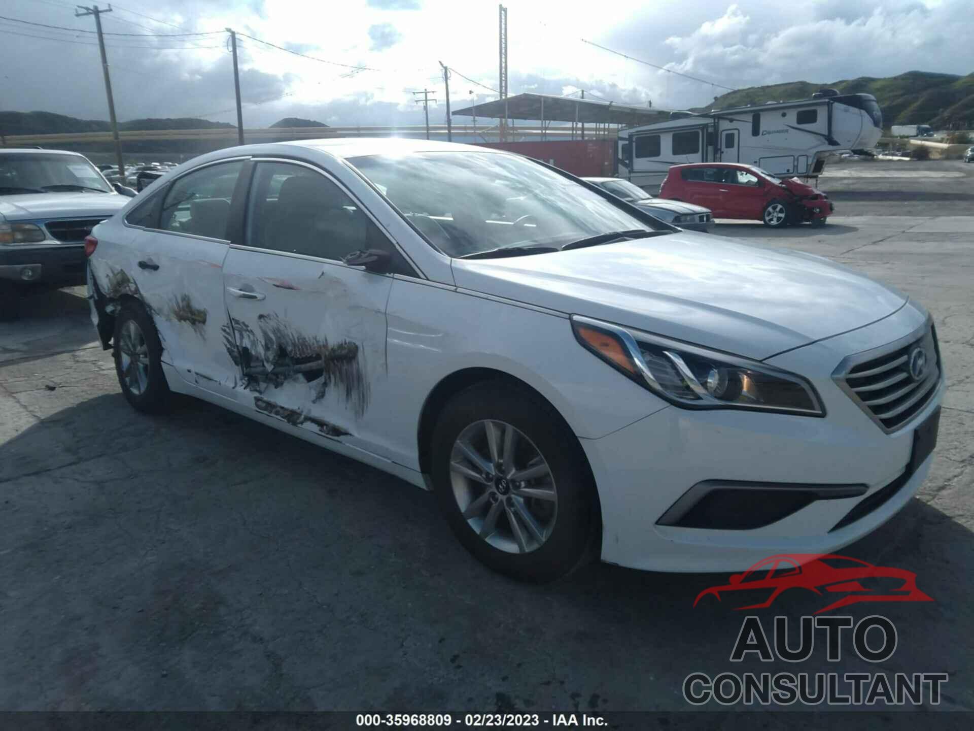 HYUNDAI SONATA 2017 - 5NPE24AFXHH544160