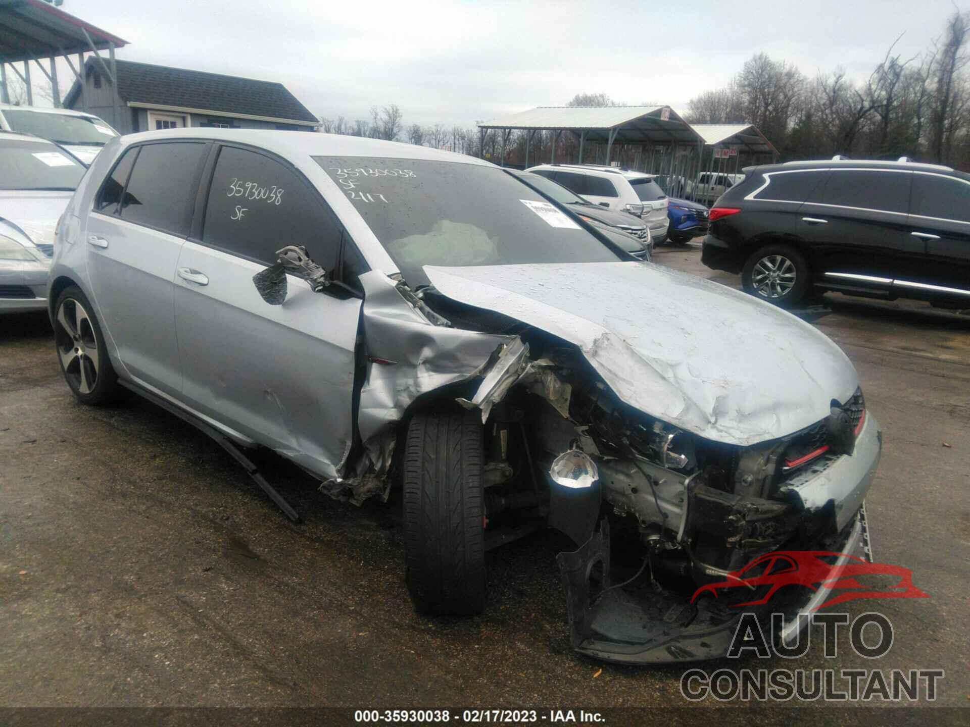 VOLKSWAGEN GOLF GTI 2017 - 3VW4T7AU5HM070098