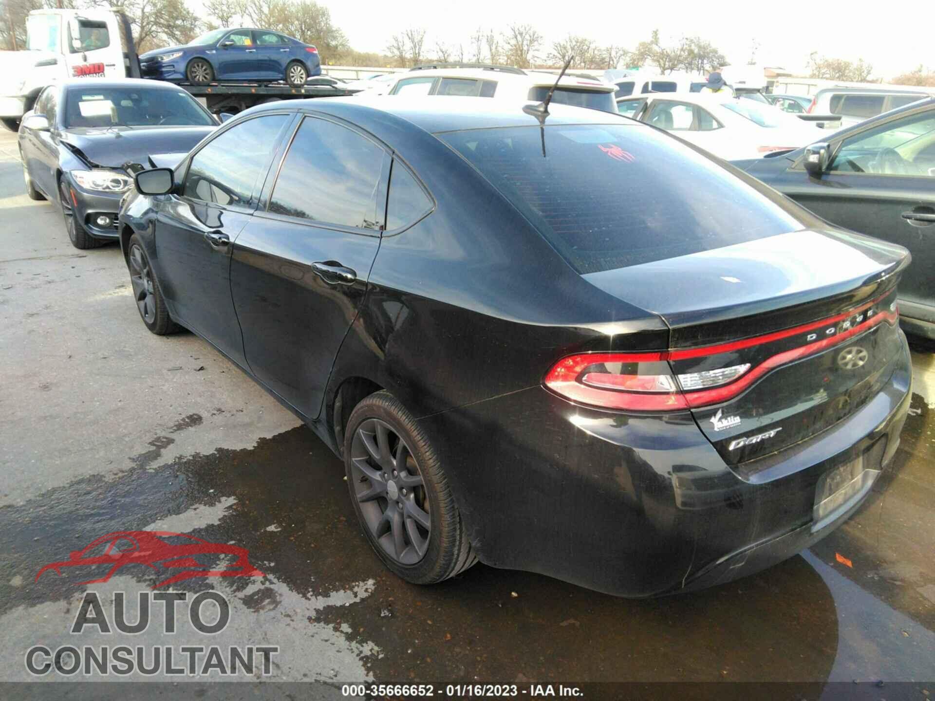 DODGE DART 2016 - 1C3CDFAA3GD728155