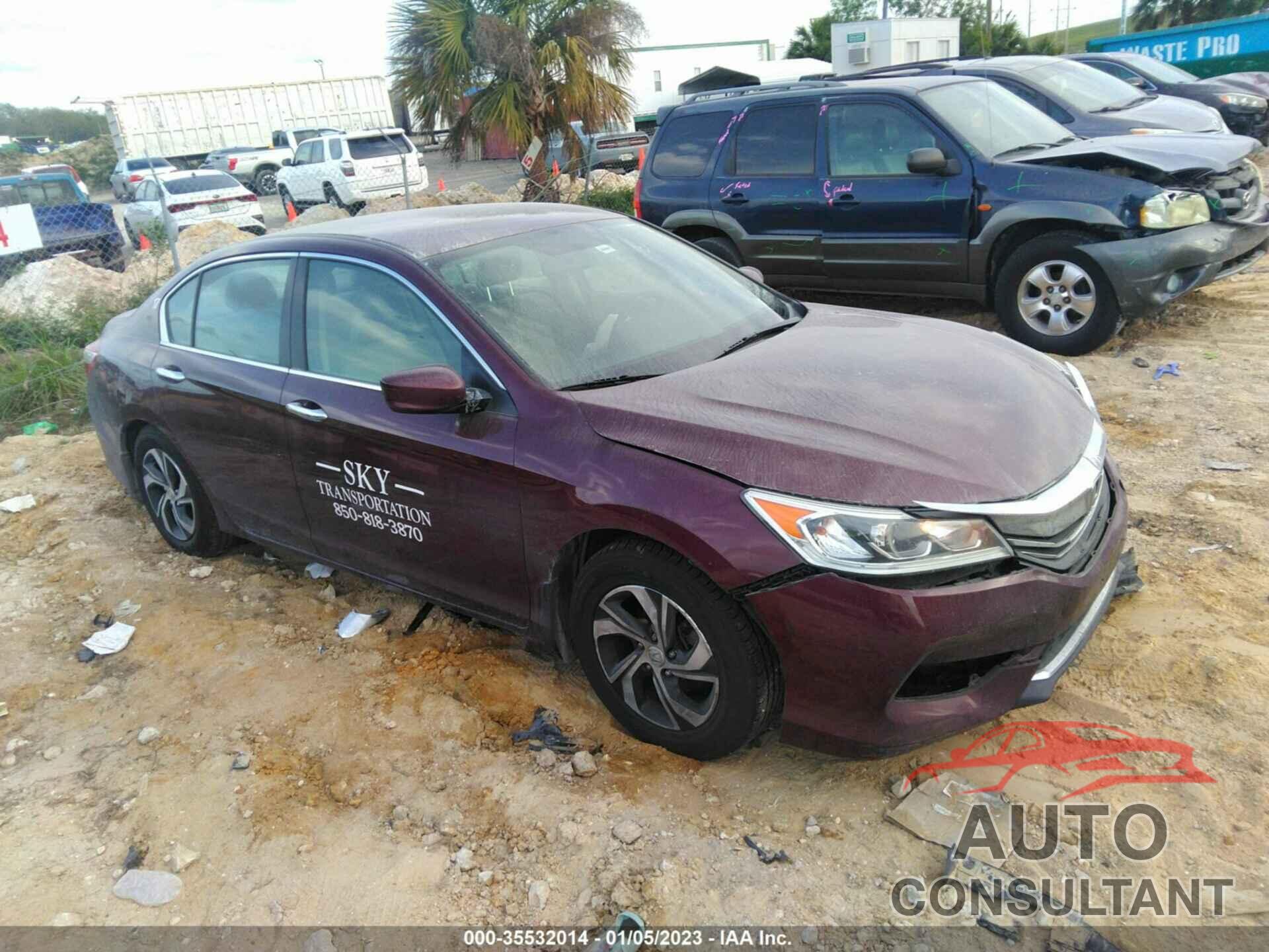 HONDA ACCORD SEDAN 2017 - 1HGCR2F32HA229383