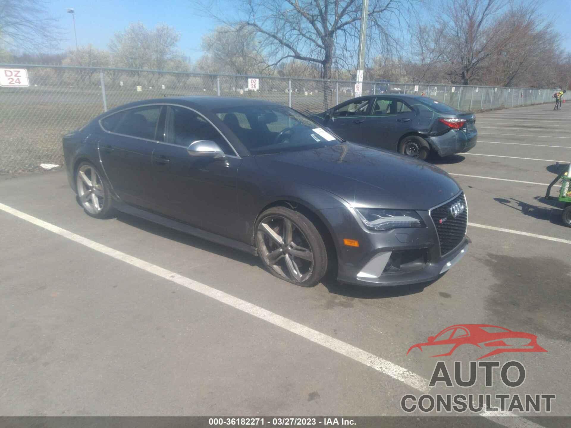 AUDI RS 7 2014 - WUAW2BFCXEN903769