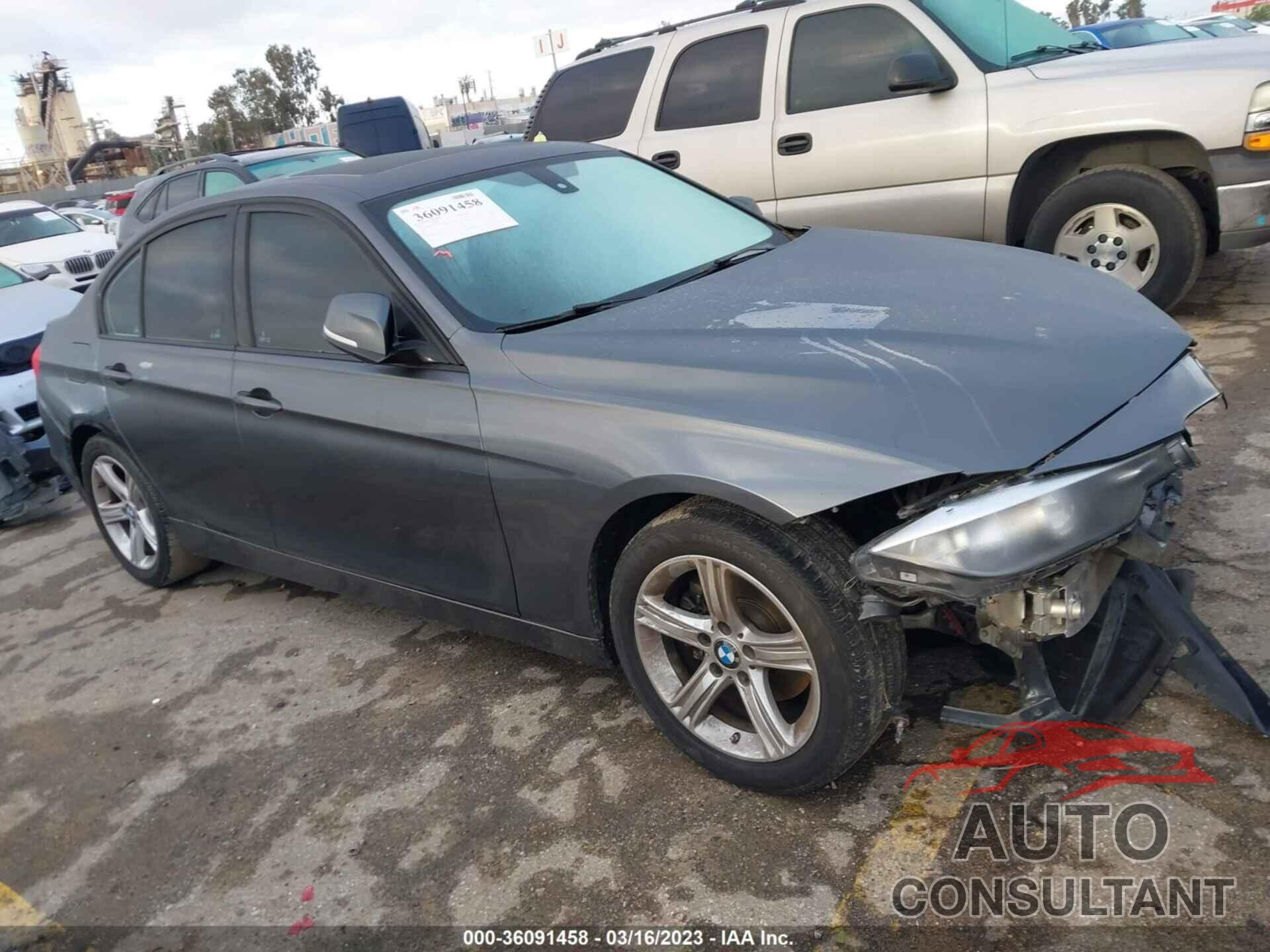 BMW 3 SERIES 2015 - WBA3C1C55FP851256