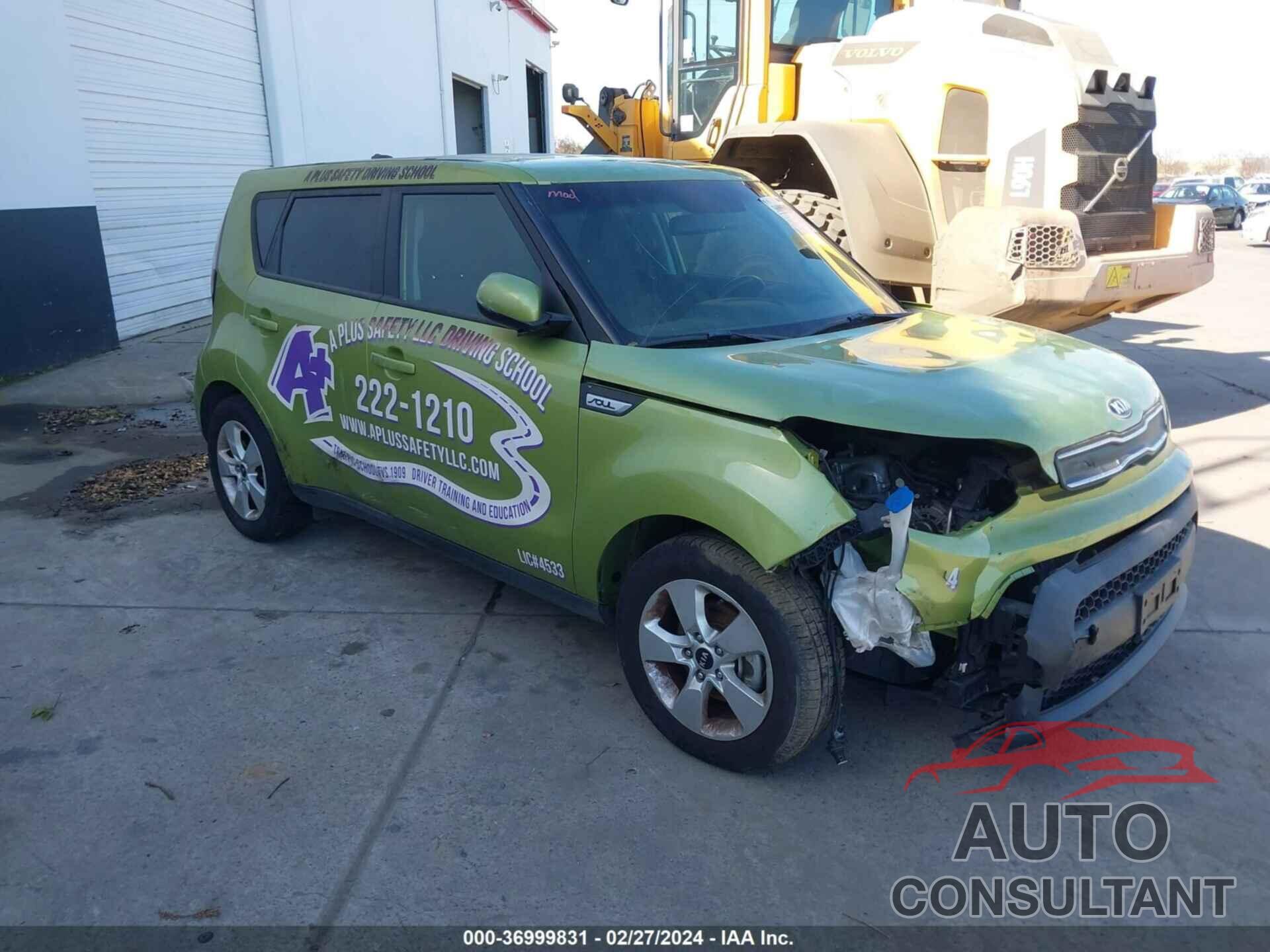 KIA SOUL 2018 - KNDJN2A29J7903743