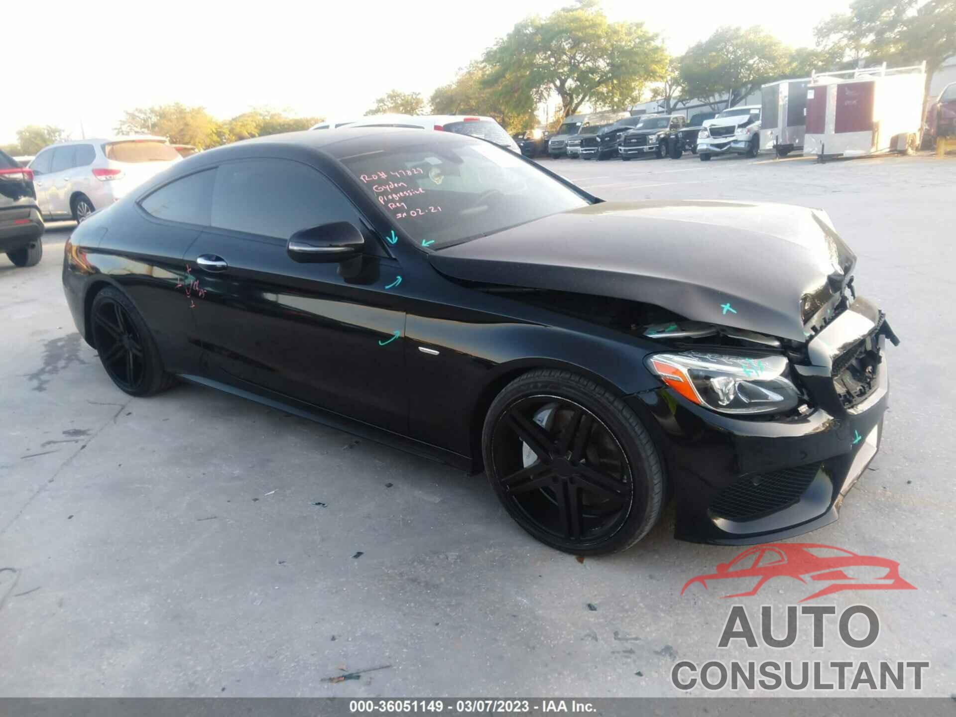 MERCEDES-BENZ C-CLASS 2018 - WDDWJ4JB9JF658127