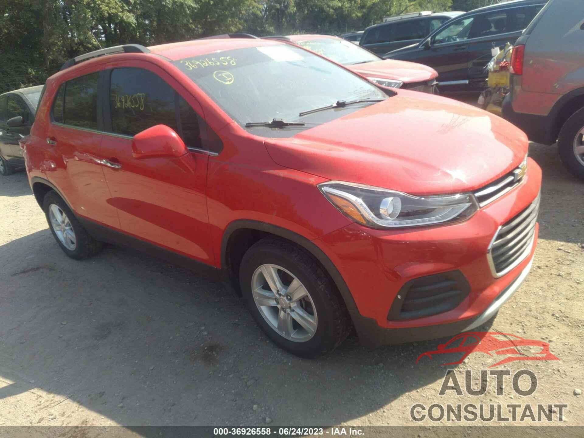 CHEVROLET TRAX 2017 - 3GNCJLSB9HL189781