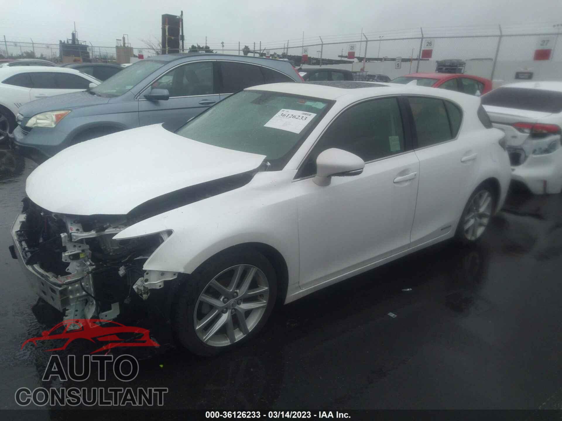 LEXUS CT 2017 - JTHKD5BH6H2302260