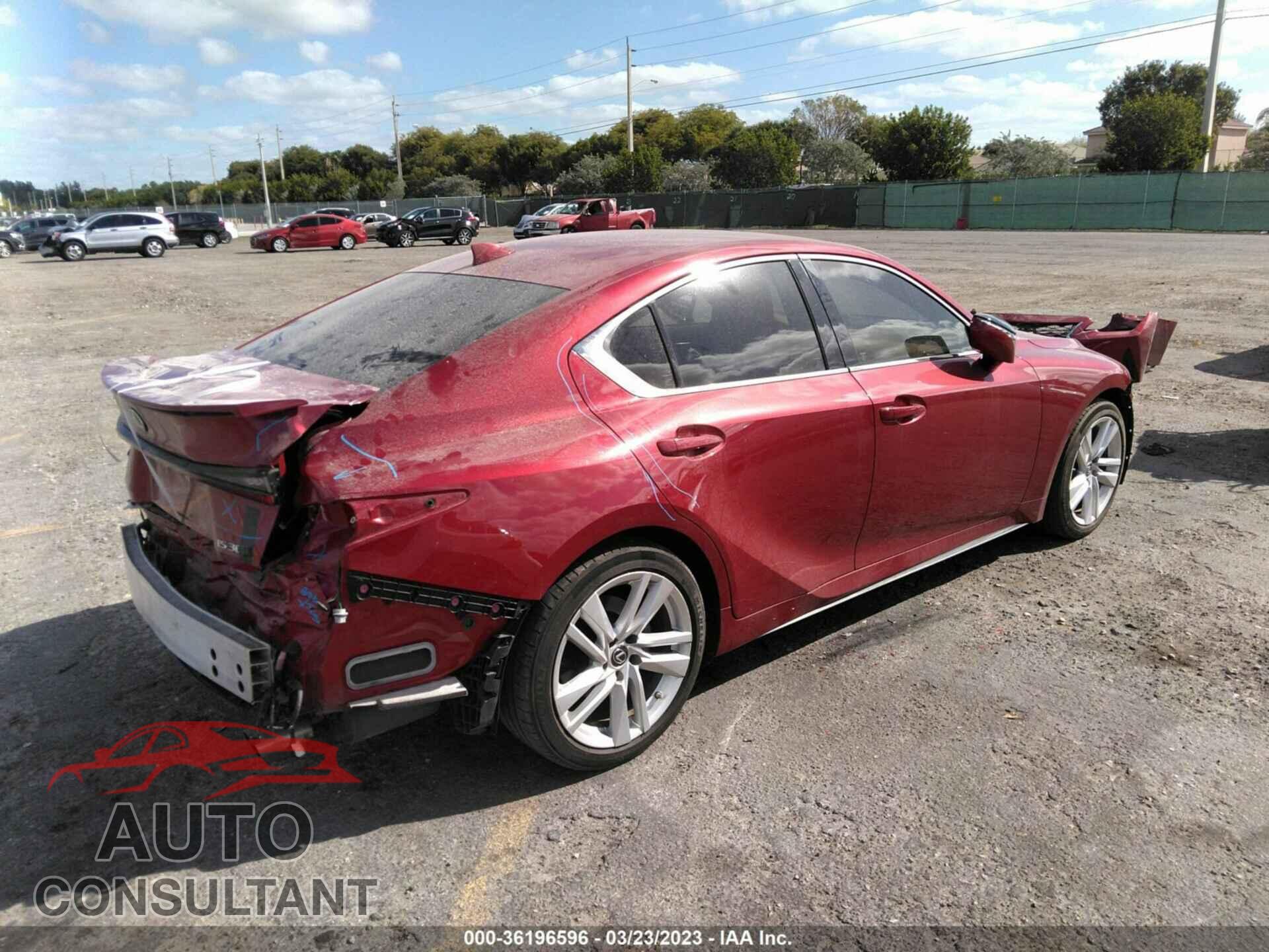 LEXUS IS 2021 - JTHAA1D26M5114921