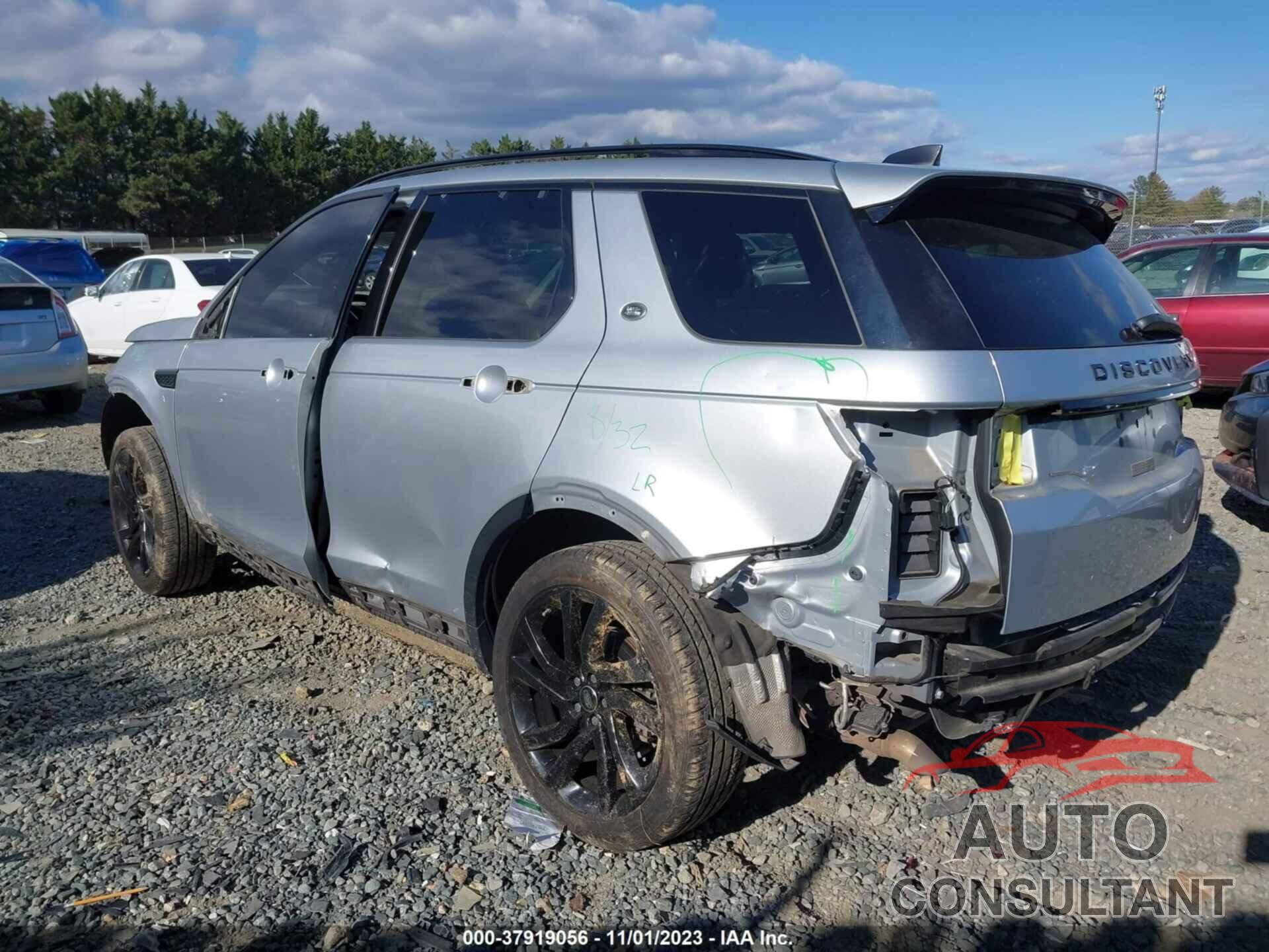 LAND ROVER DISCOVERY SPORT 2019 - SALCR2FX8KH828362