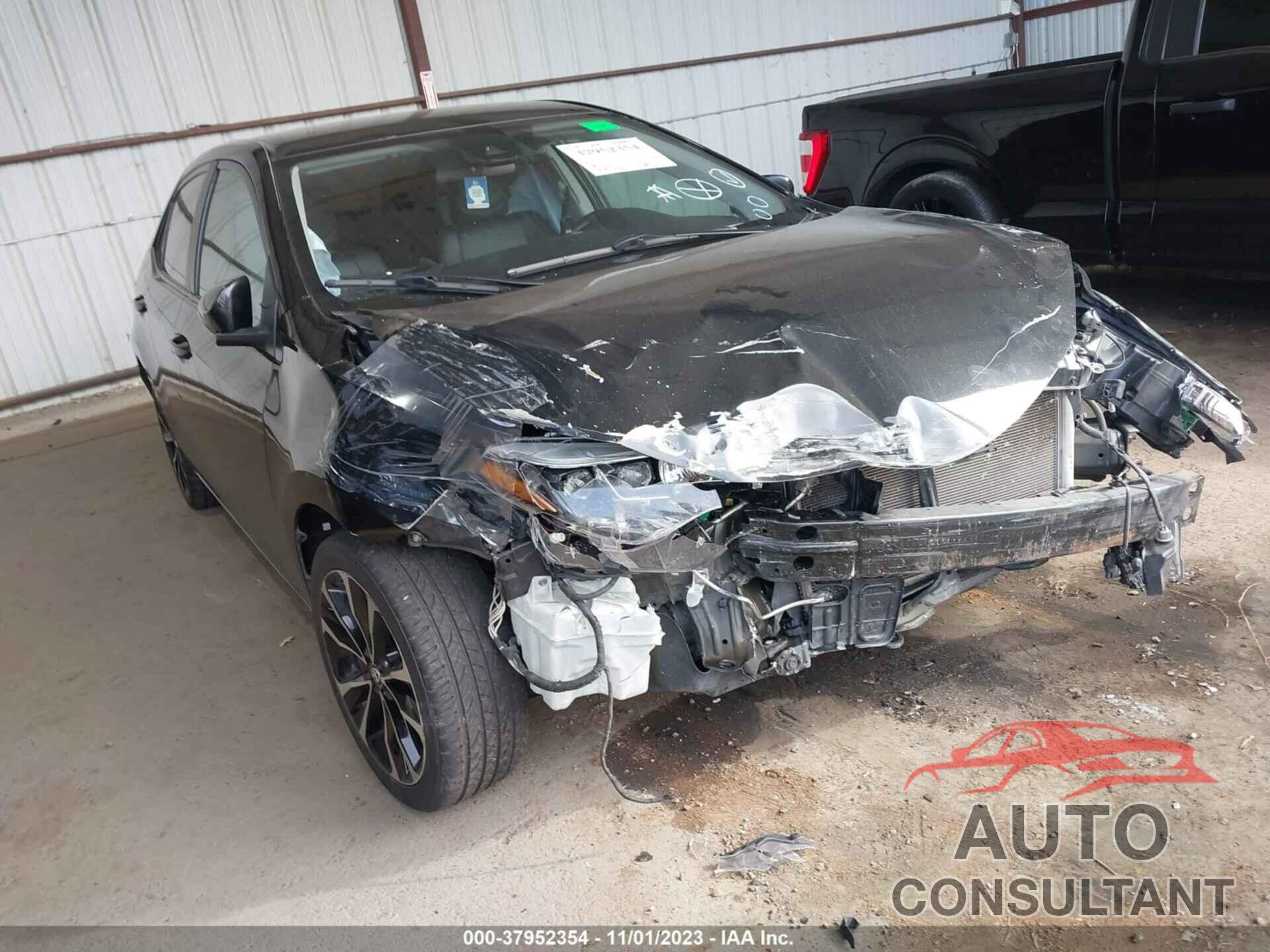 TOYOTA COROLLA 2018 - 2T1BURHE6JC026532