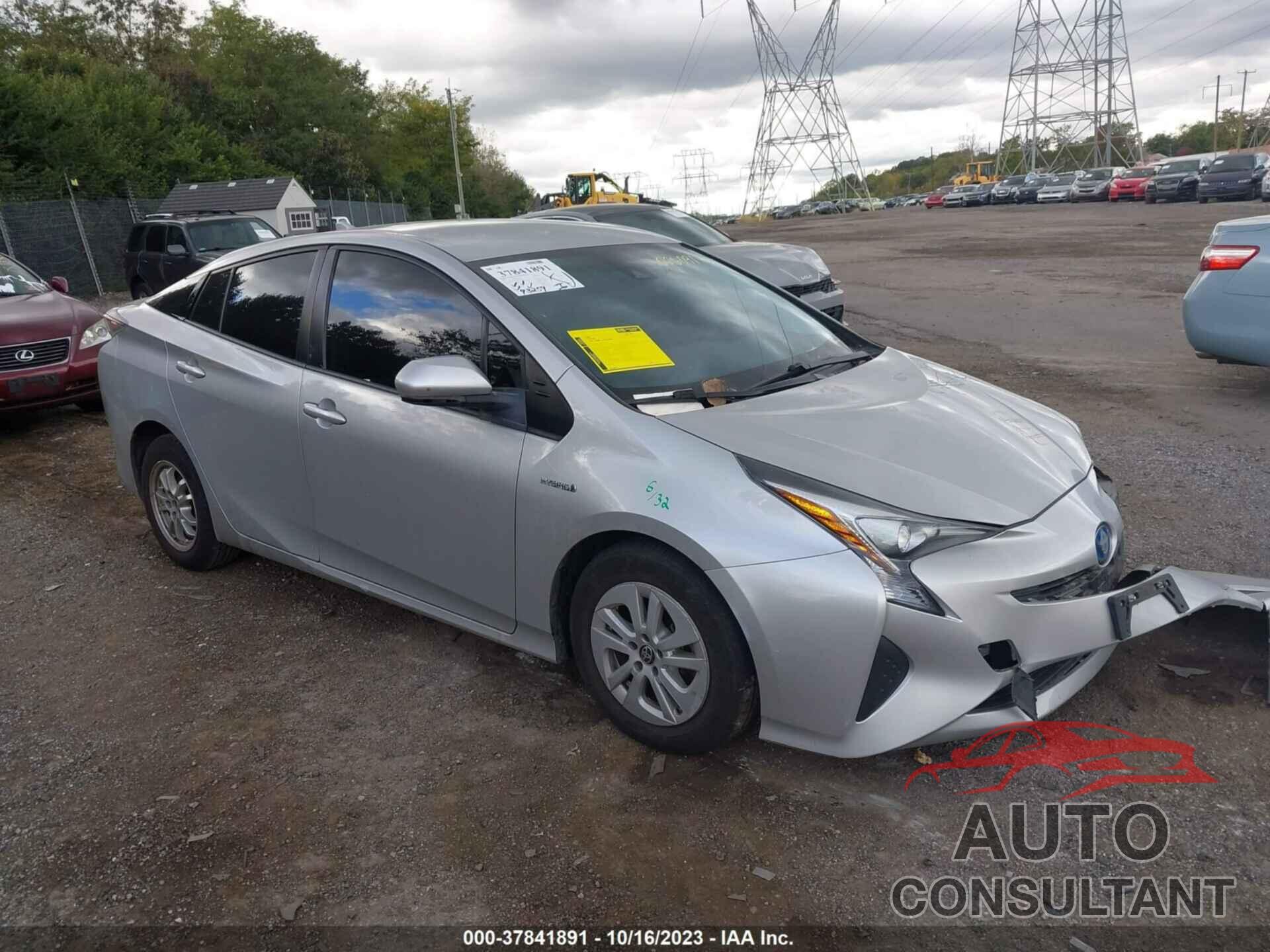 TOYOTA PRIUS 2017 - JTDKBRFU9H3026091