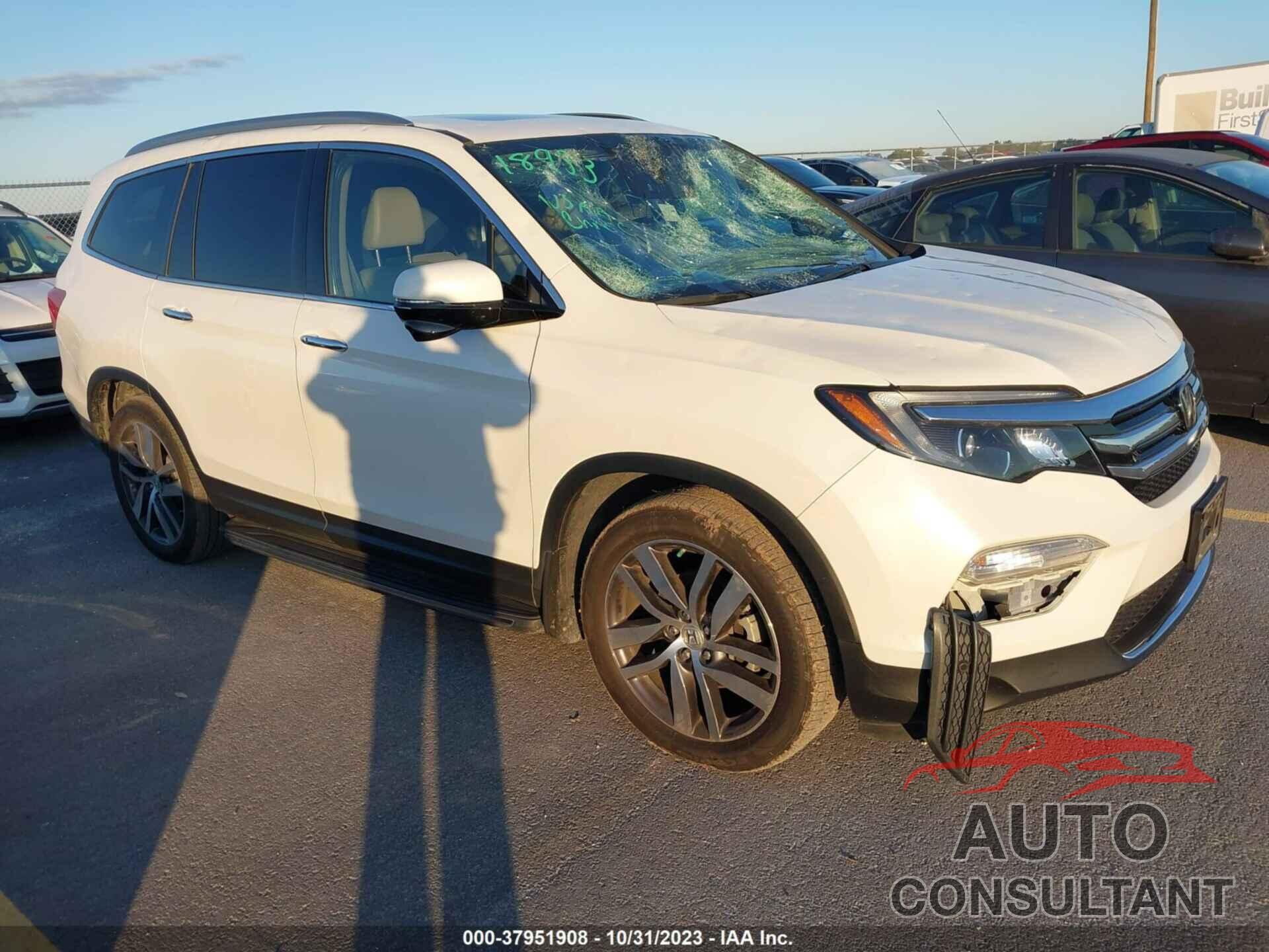 HONDA PILOT 2016 - 5FNYF5H96GB004003