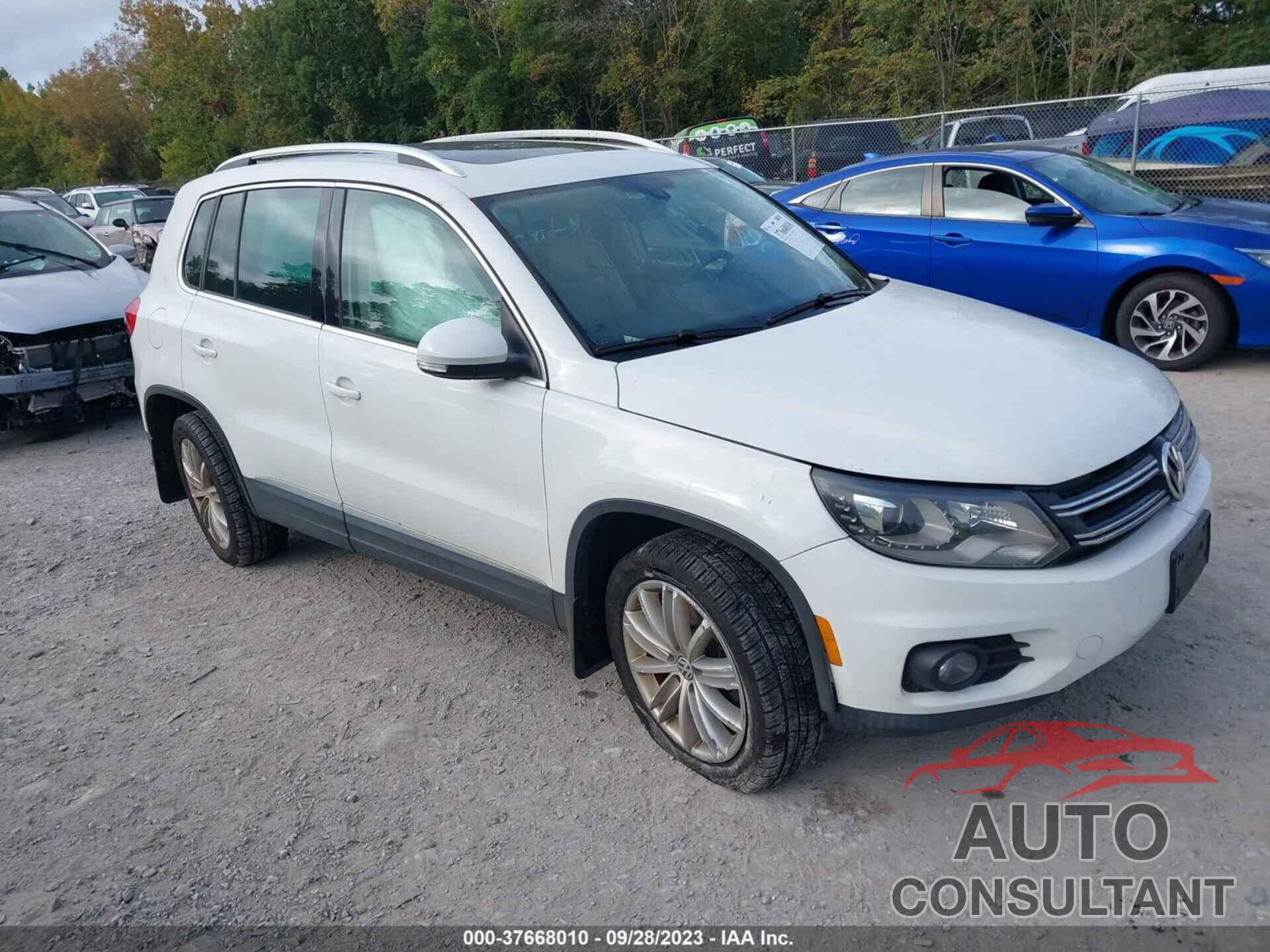 VOLKSWAGEN TIGUAN 2016 - WVGBV7AX2GW617482