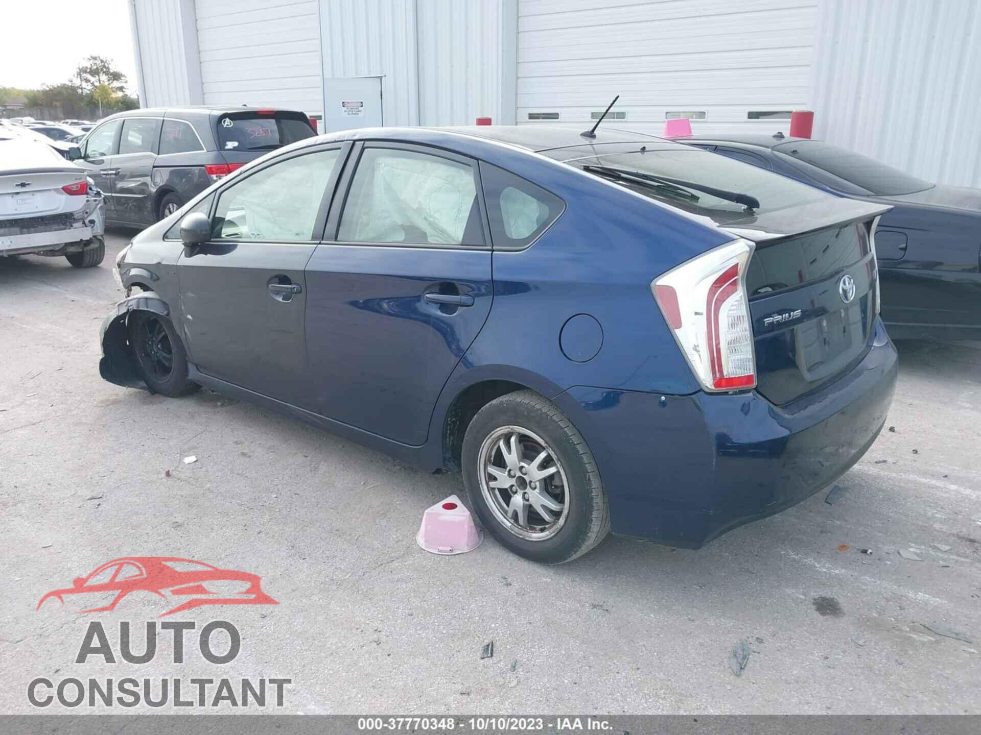 TOYOTA PRIUS 2014 - JTDKN3DU7E1740171