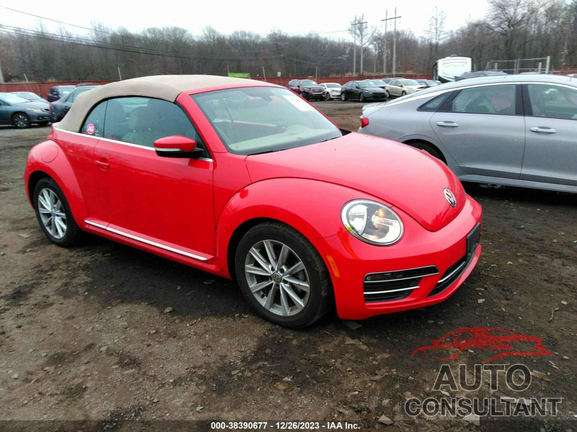 VOLKSWAGEN BEETLE 2019 - 3VW5DAAT9KM511311