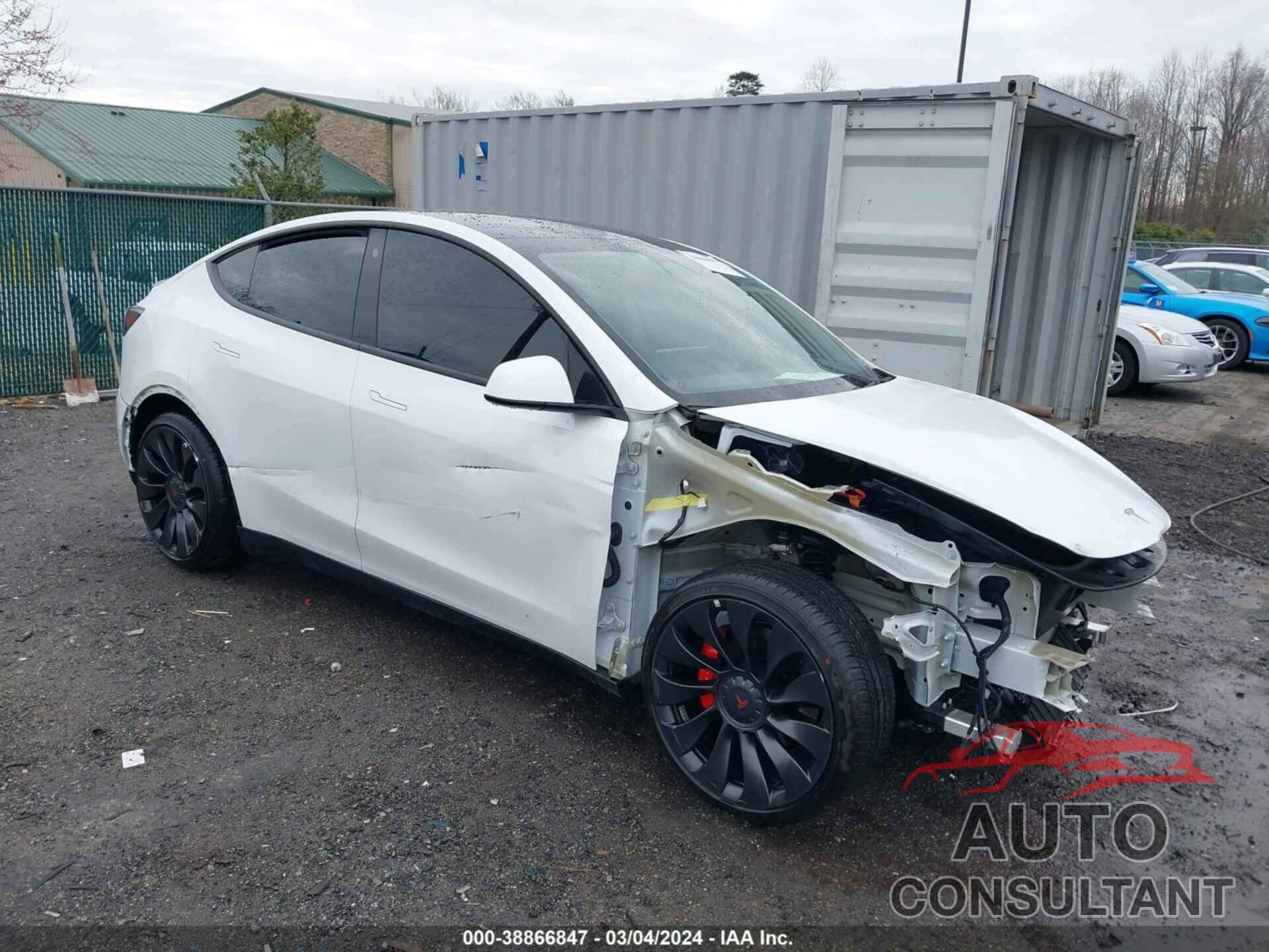 TESLA MODEL Y 2022 - 7SAYGDEF5NF372299