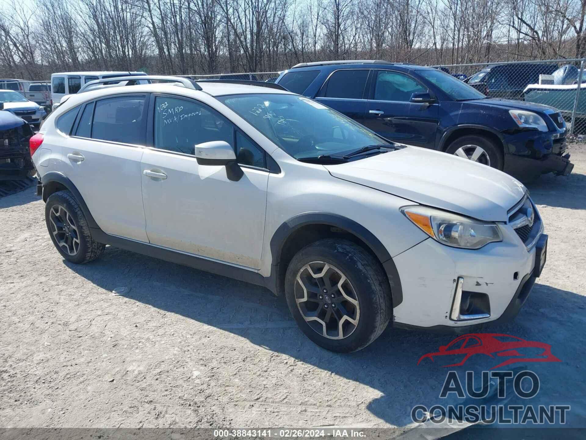 SUBARU CROSSTREK 2016 - JF2GPABC1G8347664