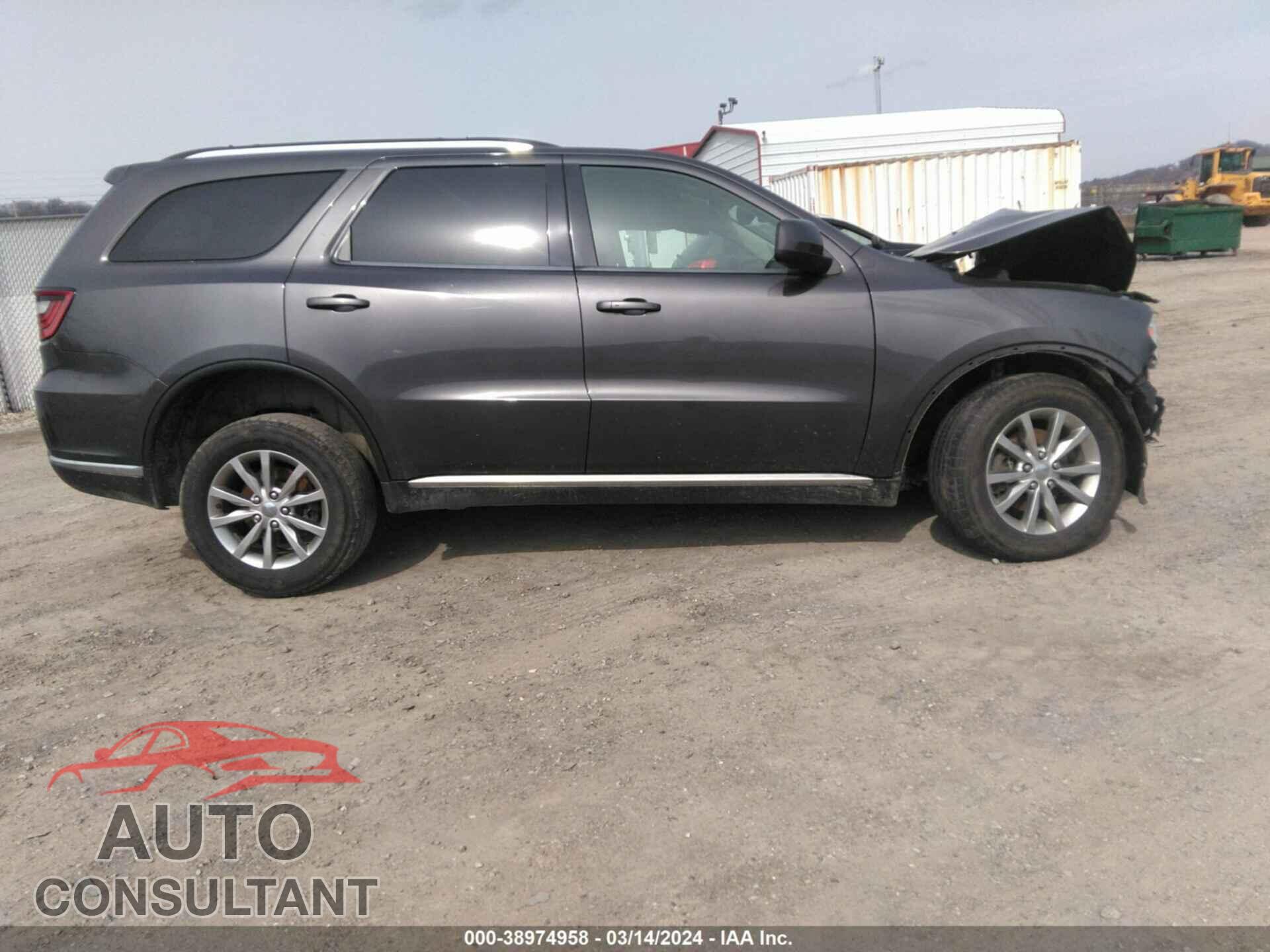 DODGE DURANGO 2017 - 1C4RDJAG1HC945210