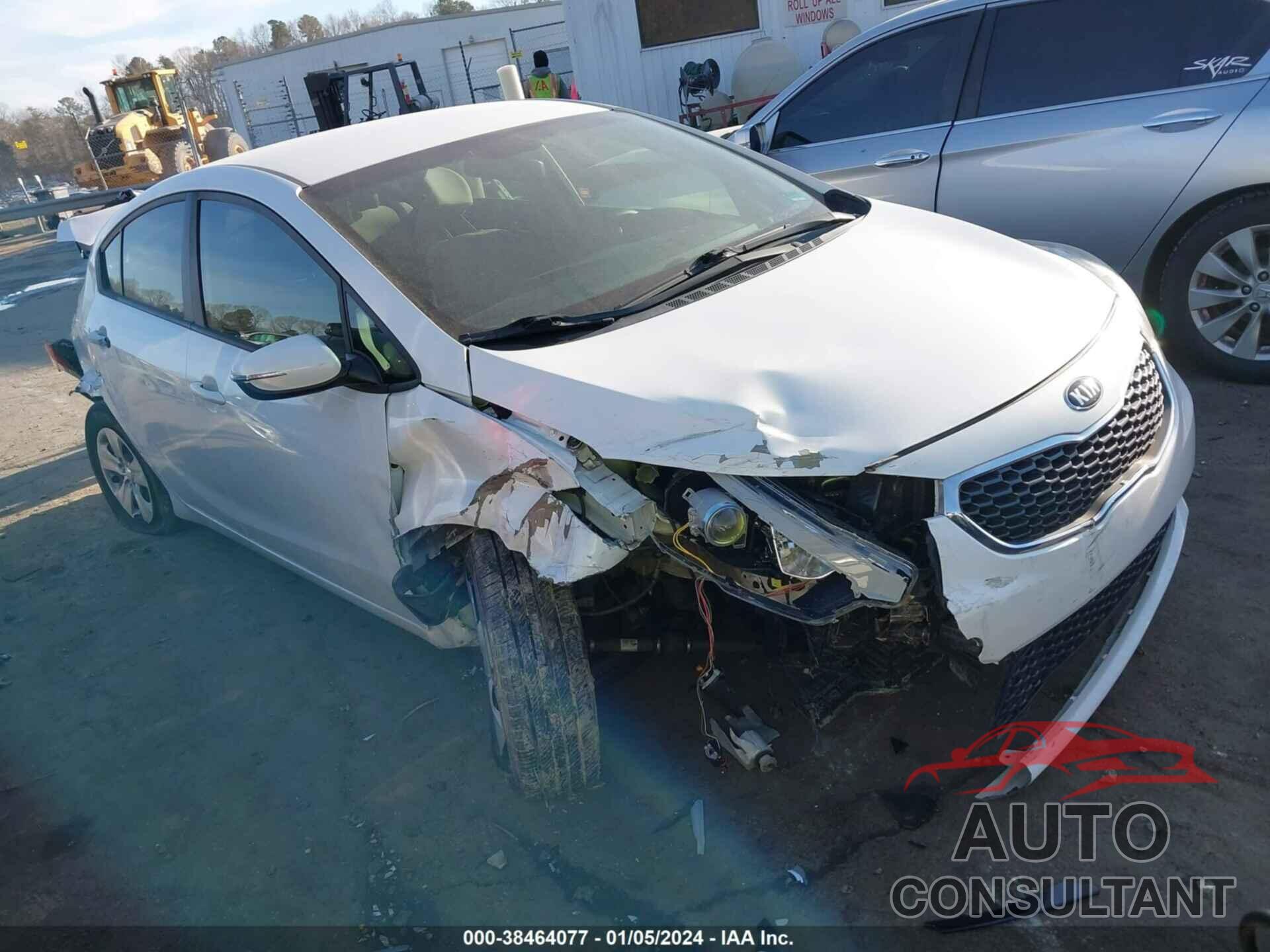 KIA FORTE 2016 - KNAFX4A64G5527226