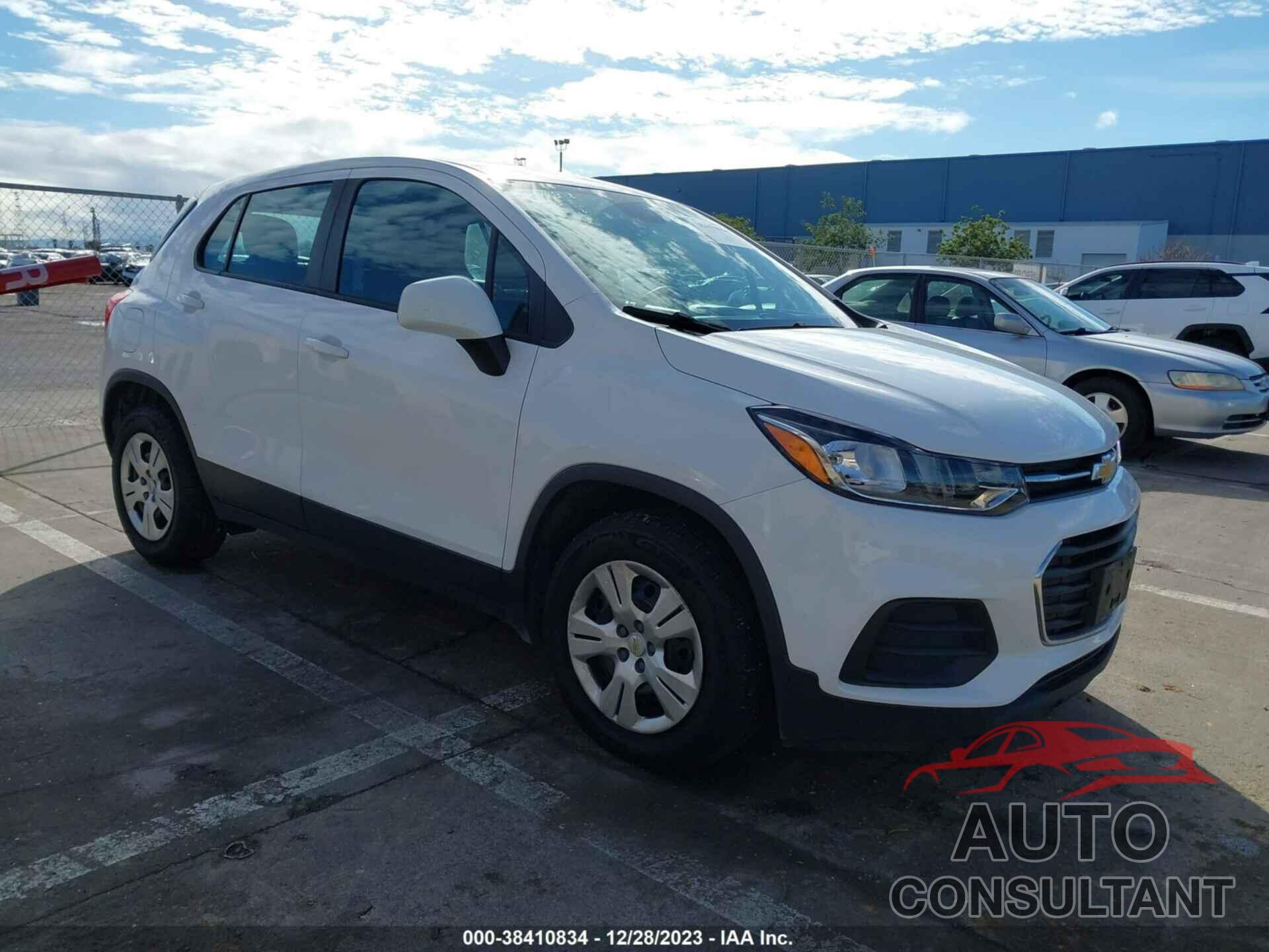 CHEVROLET TRAX 2018 - 3GNCJKSB8JL171353