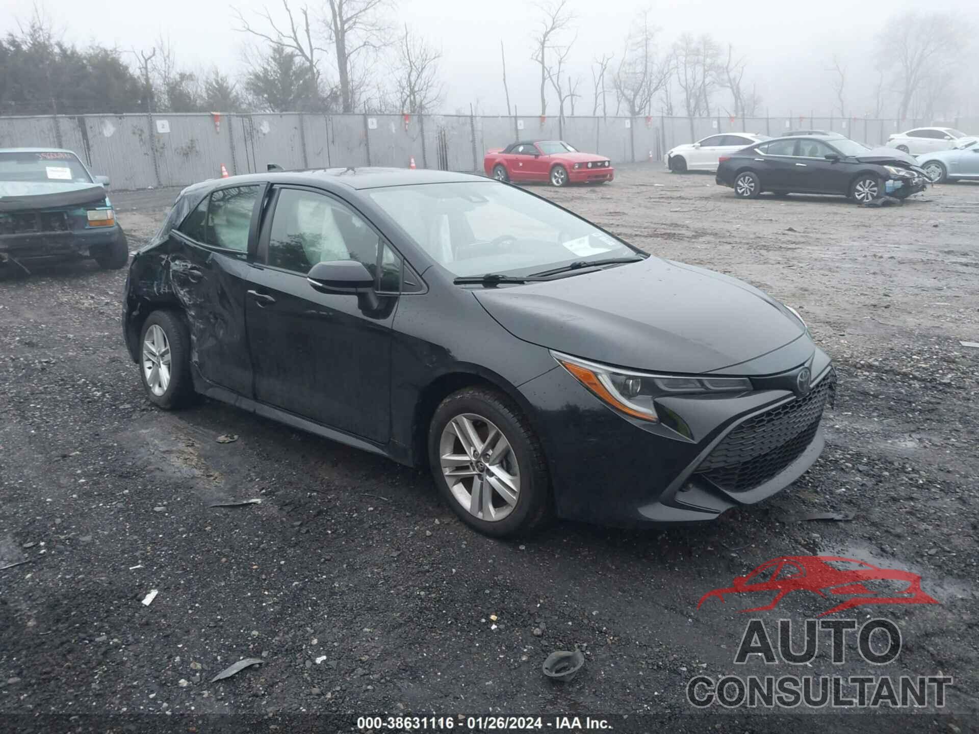 TOYOTA COROLLA 2020 - JTNB4RBE6L3086486