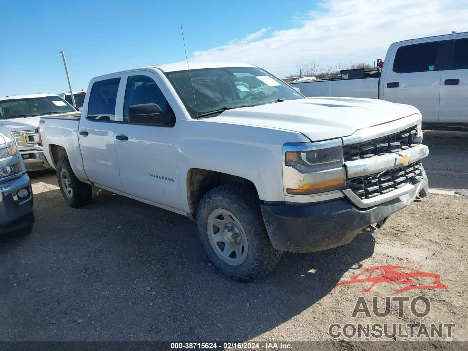 CHEVROLET SILVERADO 1500 2018 - 3GCUKNEC7JG341095