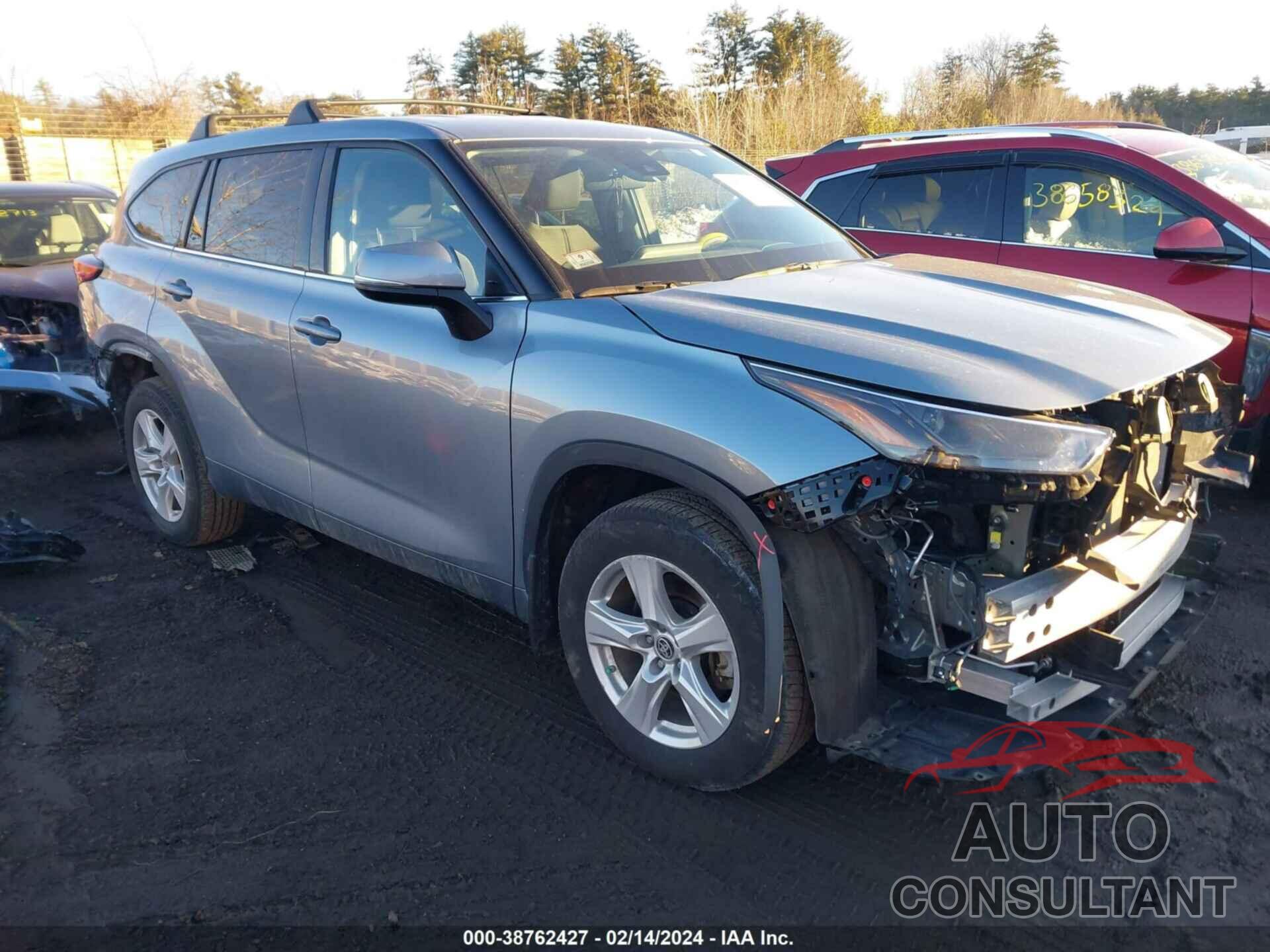 TOYOTA HIGHLANDER 2022 - 5TDBZRBH3NS240959