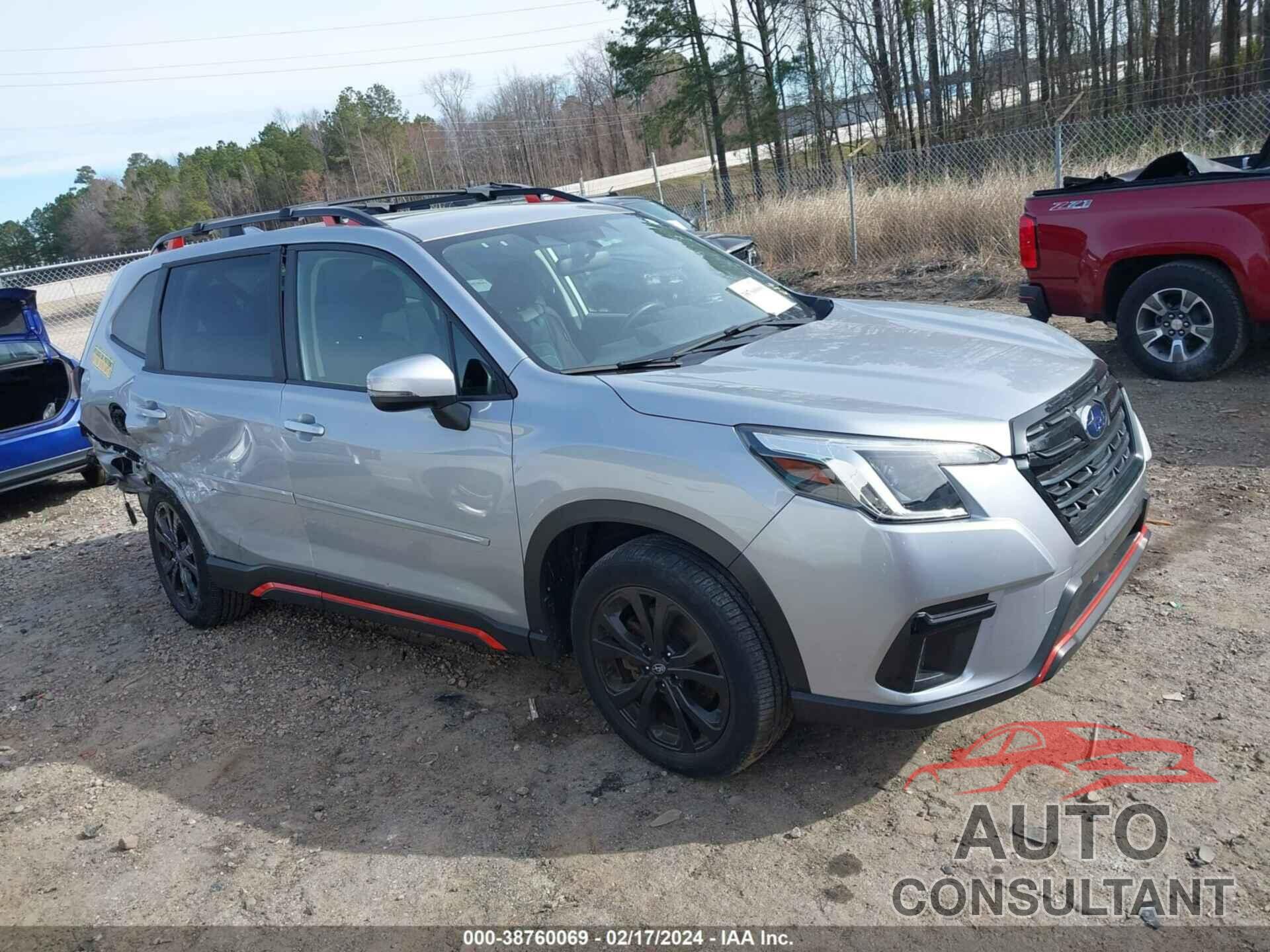 SUBARU FORESTER 2022 - JF2SKAJC7NH418101