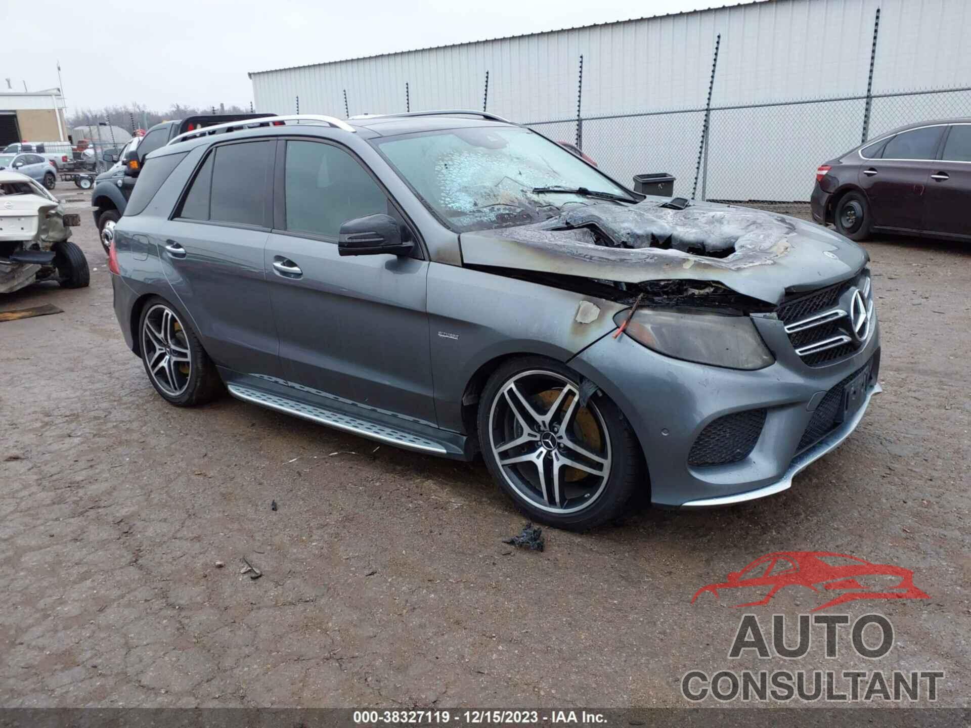 MERCEDES-BENZ AMG GLE 43 2018 - 4JGDA6EB1JB017872