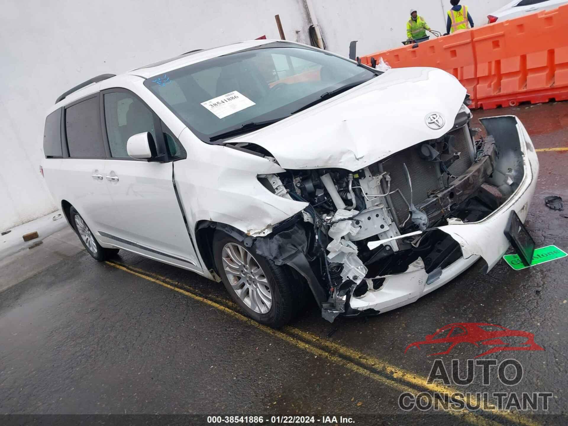 TOYOTA SIENNA 2016 - 5TDYK3DC8GS744049