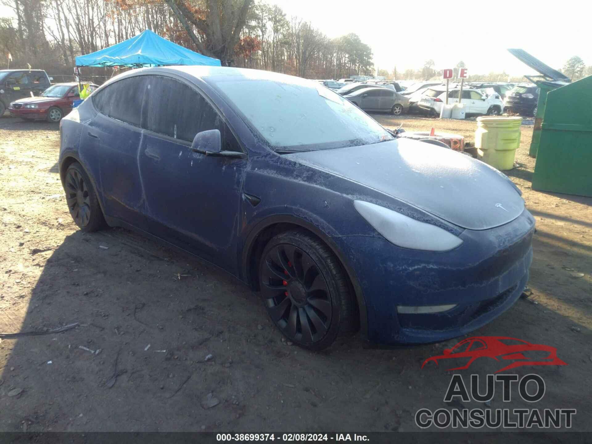 TESLA MODEL Y 2022 - 7SAYGDEF4NF380183