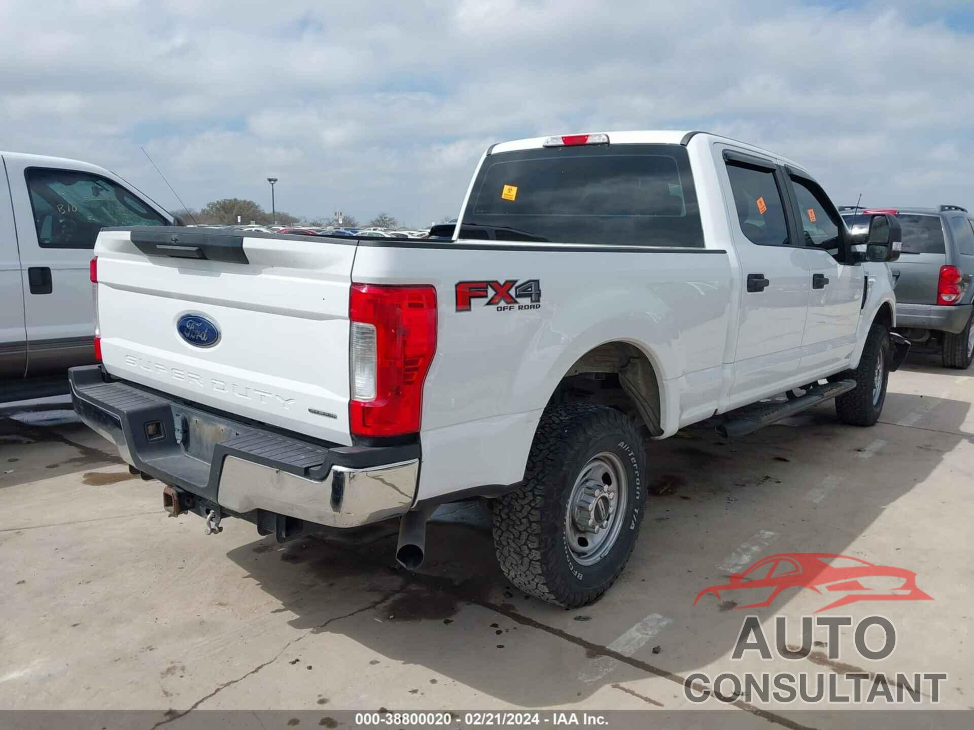 FORD F250 2017 - 1FT7W2B67HEF27204