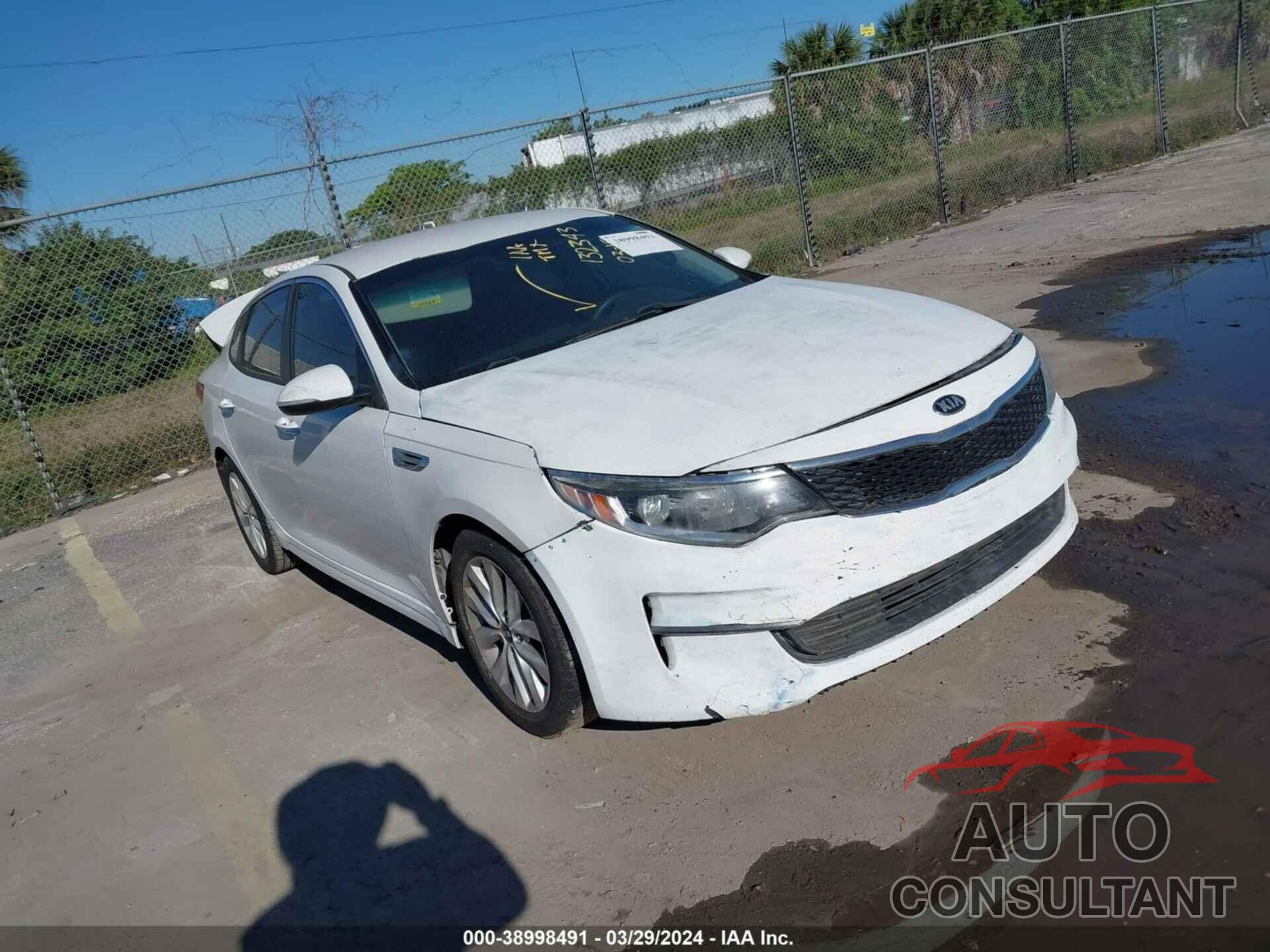 KIA OPTIMA 2017 - 5XXGT4L31HG132343