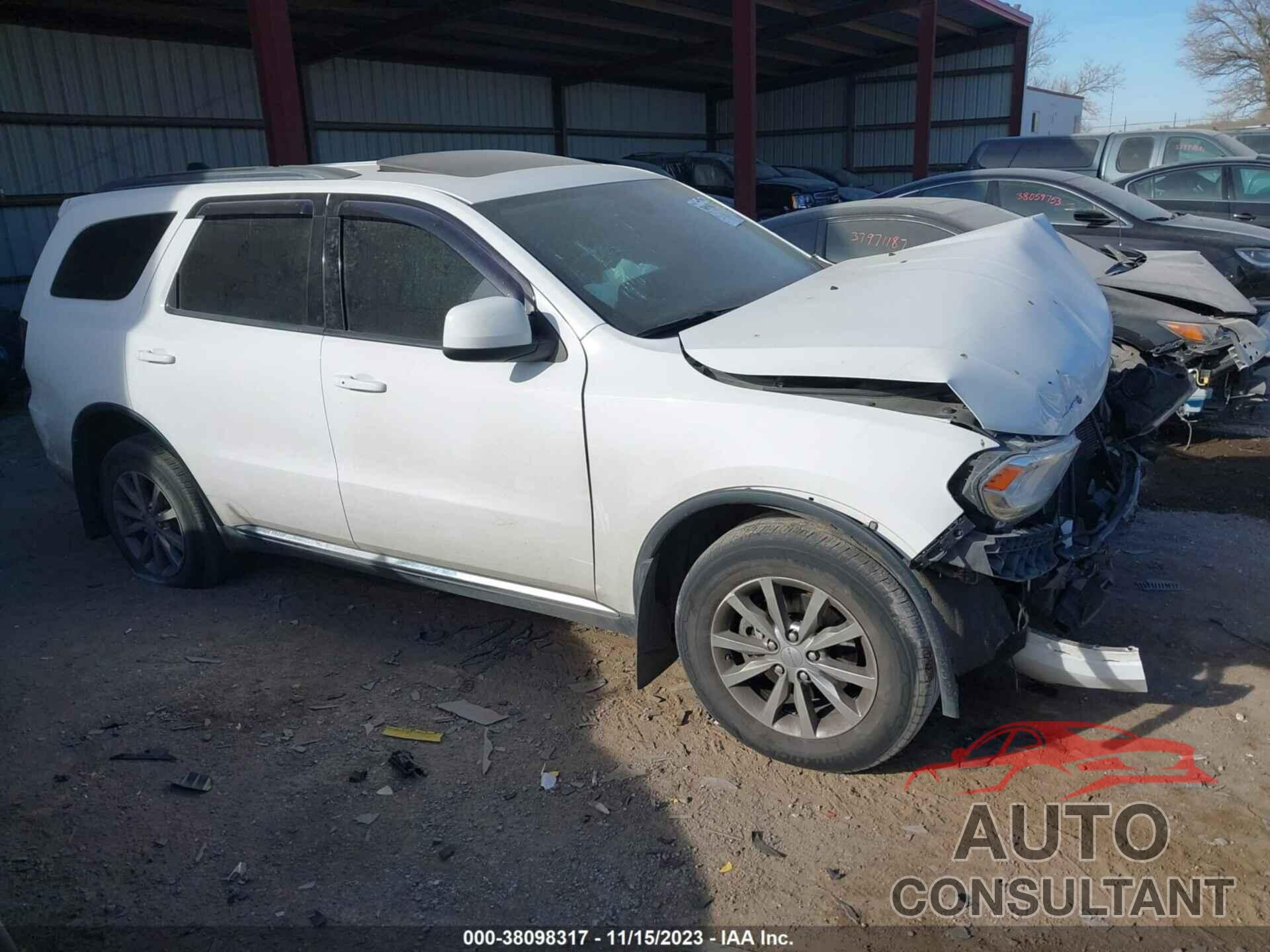 DODGE DURANGO 2016 - 1C4RDJAGXGC481719