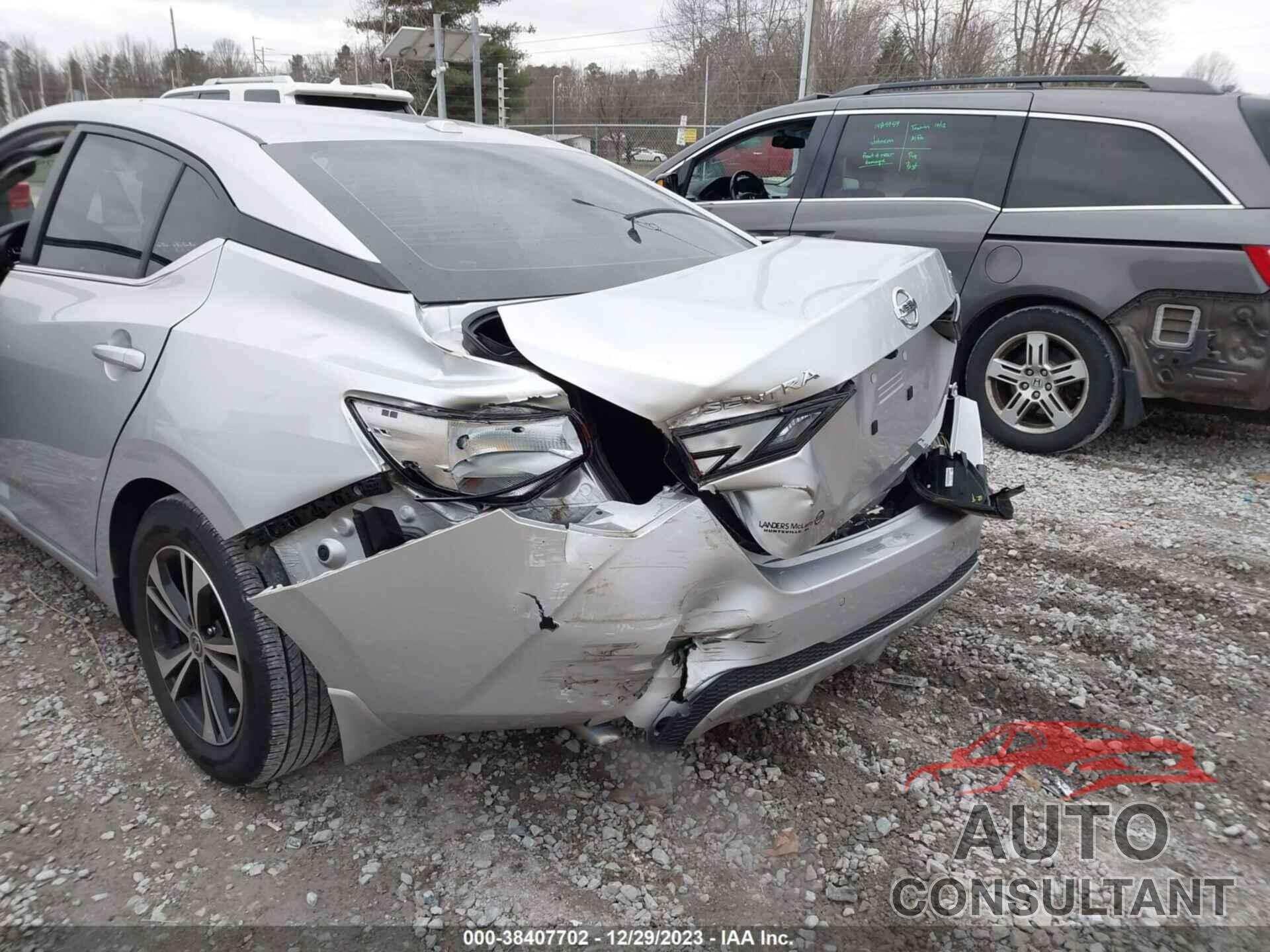 NISSAN SENTRA 2022 - 3N1AB8CV0NY283889