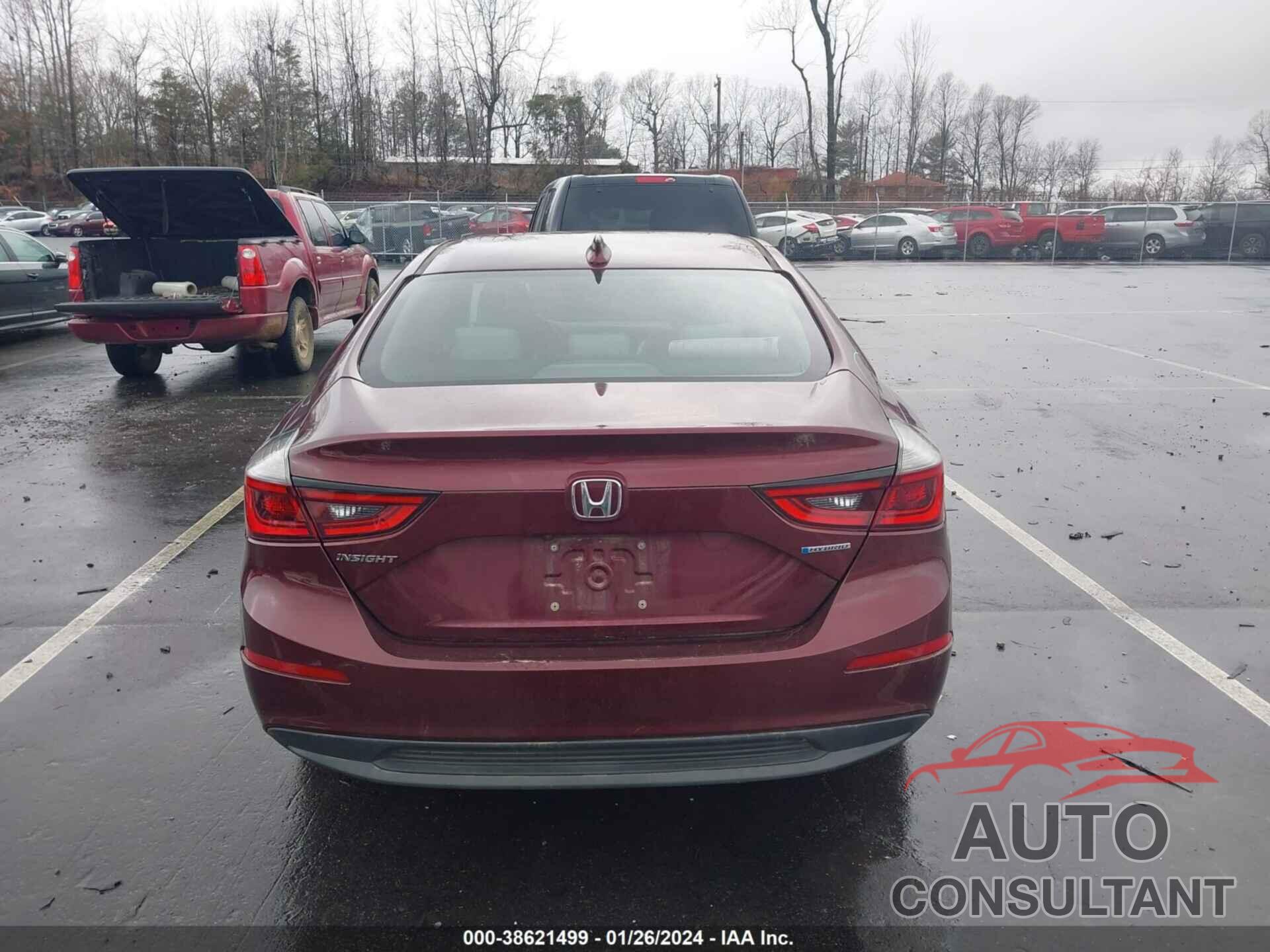 HONDA INSIGHT 2019 - 19XZE4F12KE013021