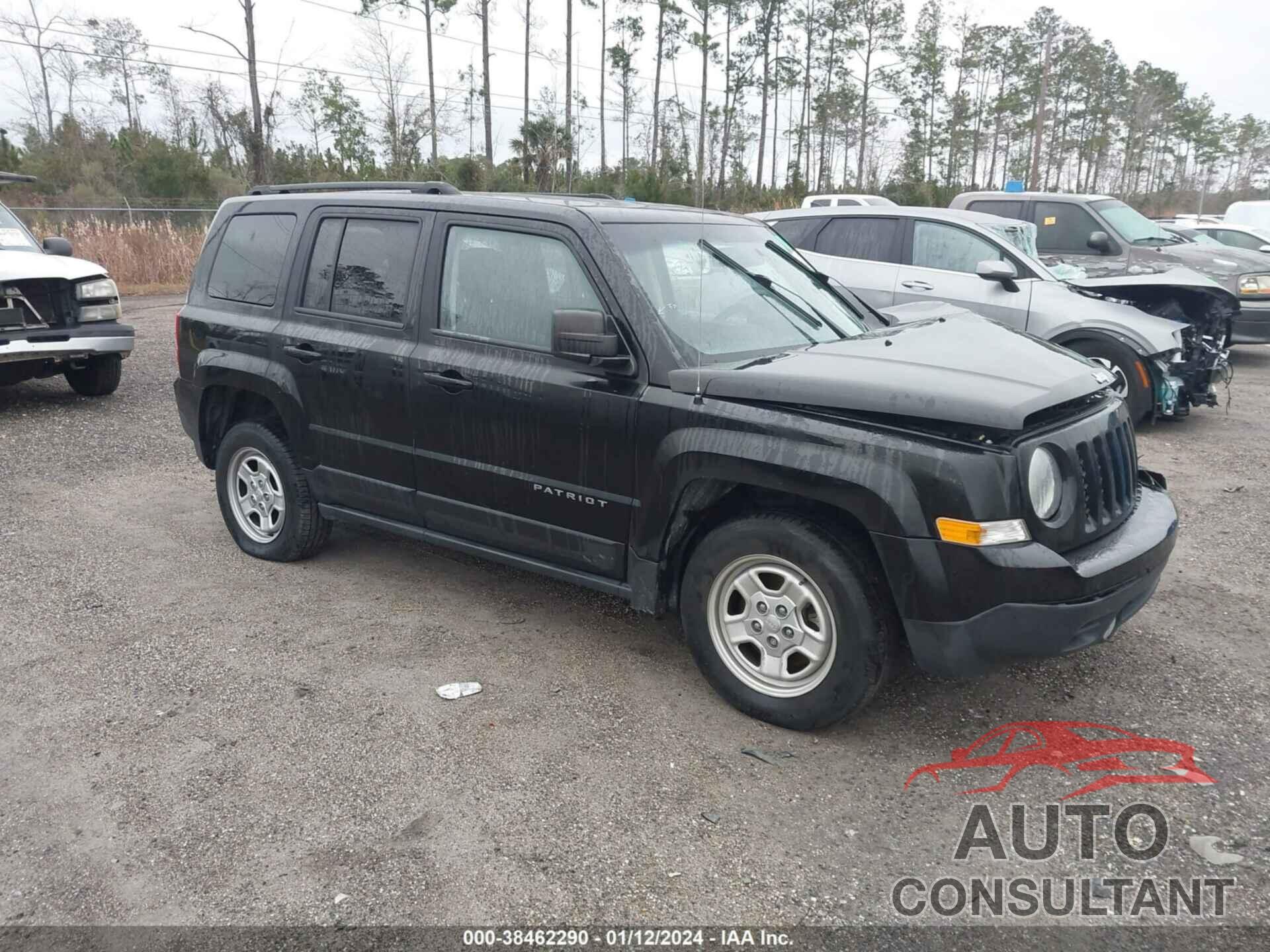 JEEP PATRIOT 2017 - 1C4NJPBB5HD103705