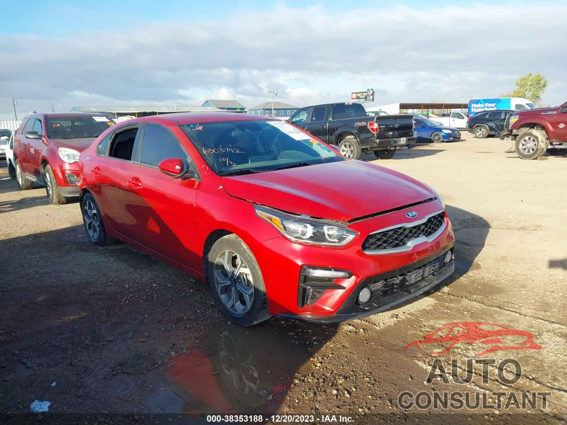 KIA FORTE 2019 - 3KPF24AD0KE130254