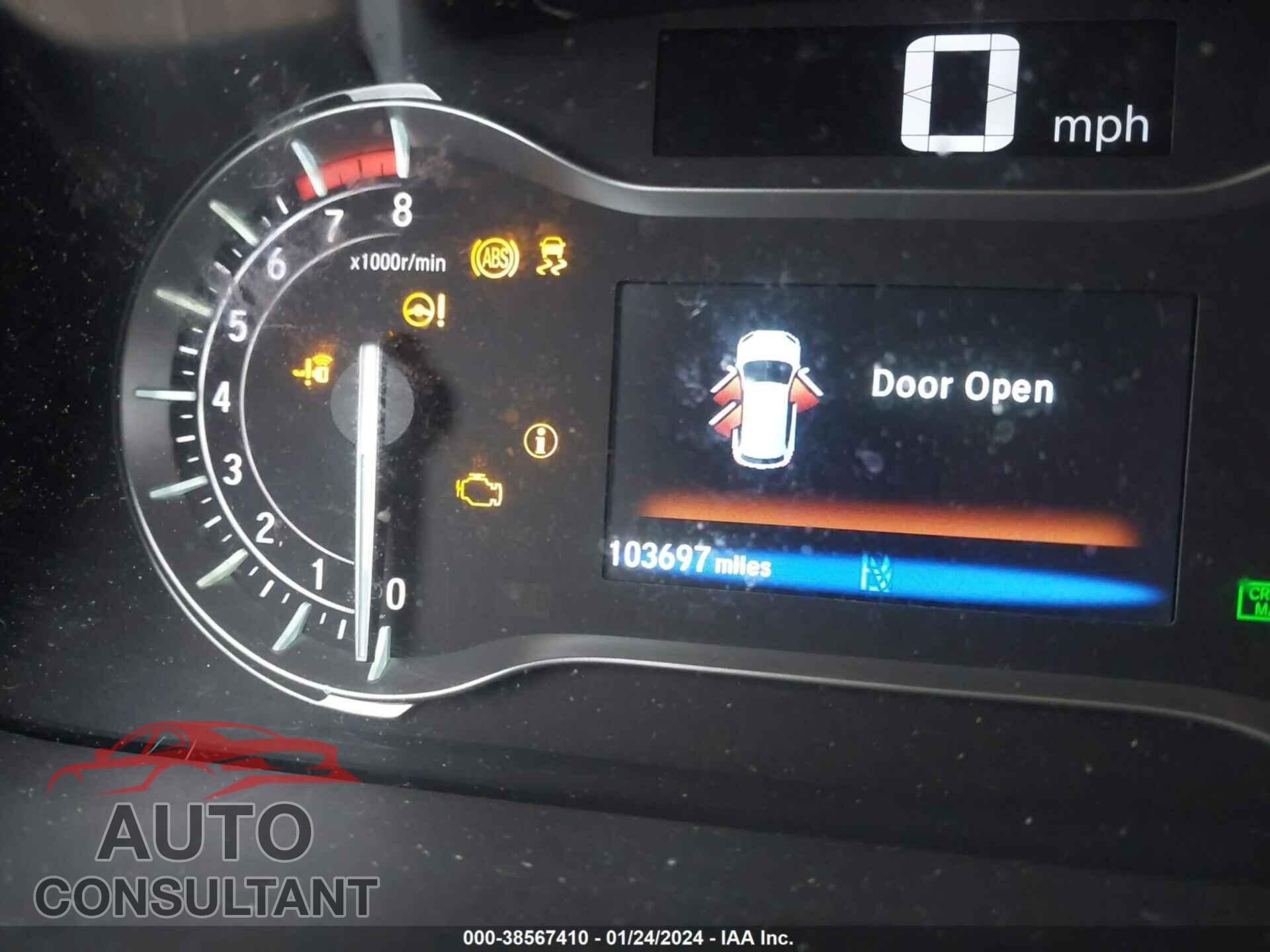 HONDA PILOT 2017 - 5FNYF5H17HB024014