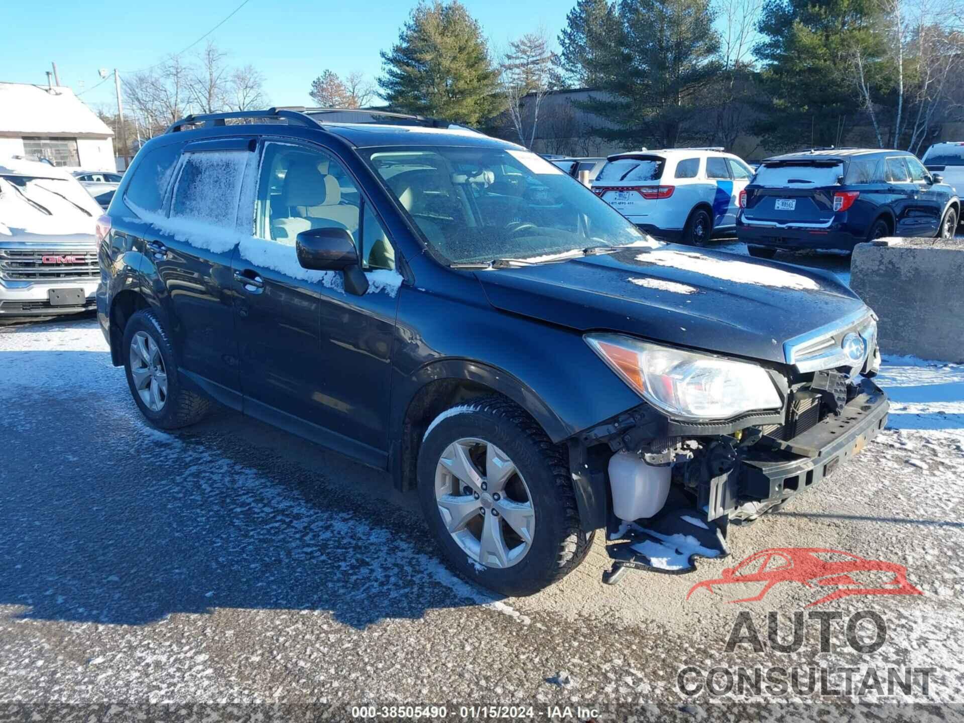 SUBARU FORESTER 2015 - JF2SJADC5FH435608