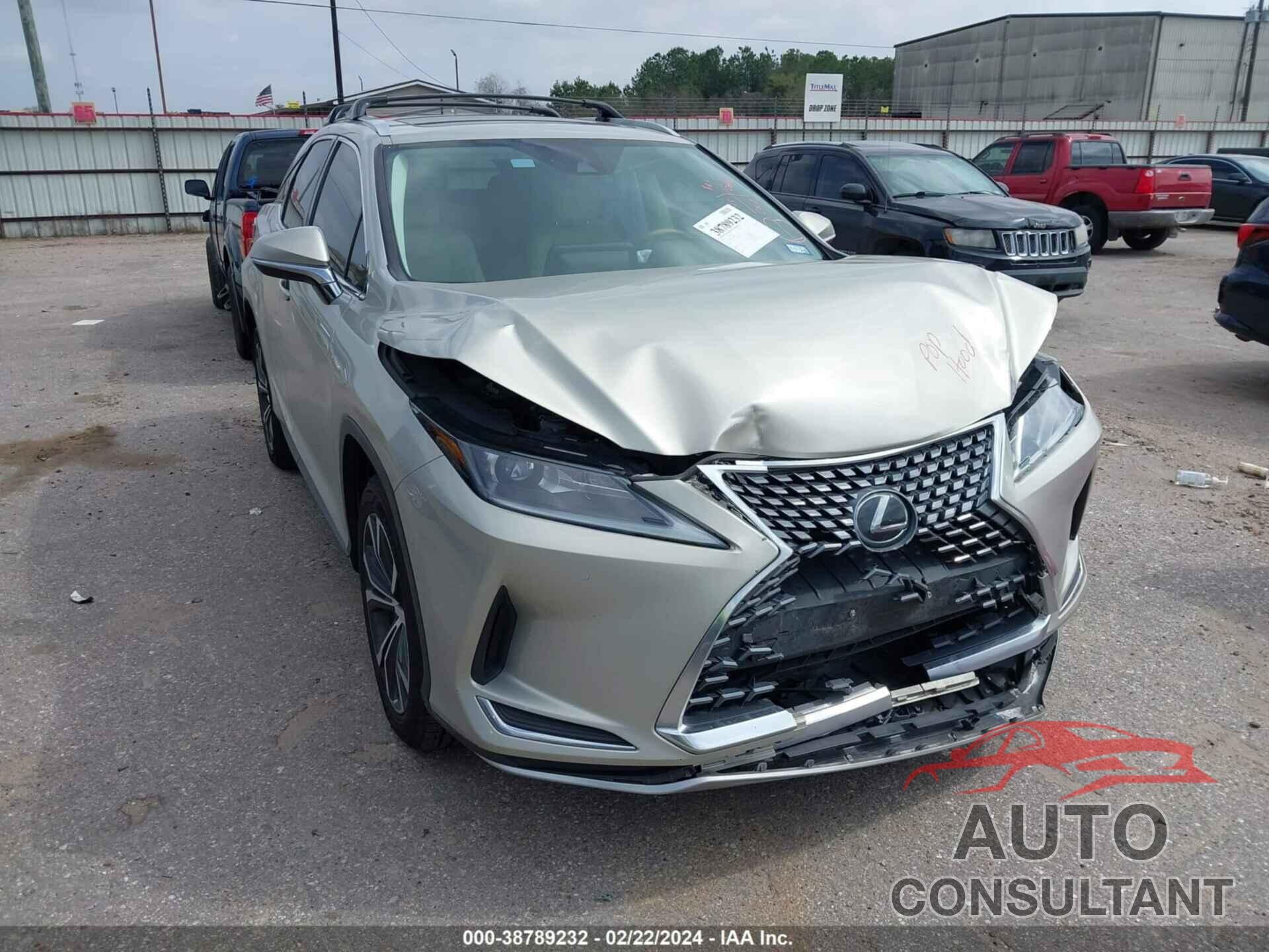 LEXUS RX 350 2020 - 2T2HZMAA6LC161031