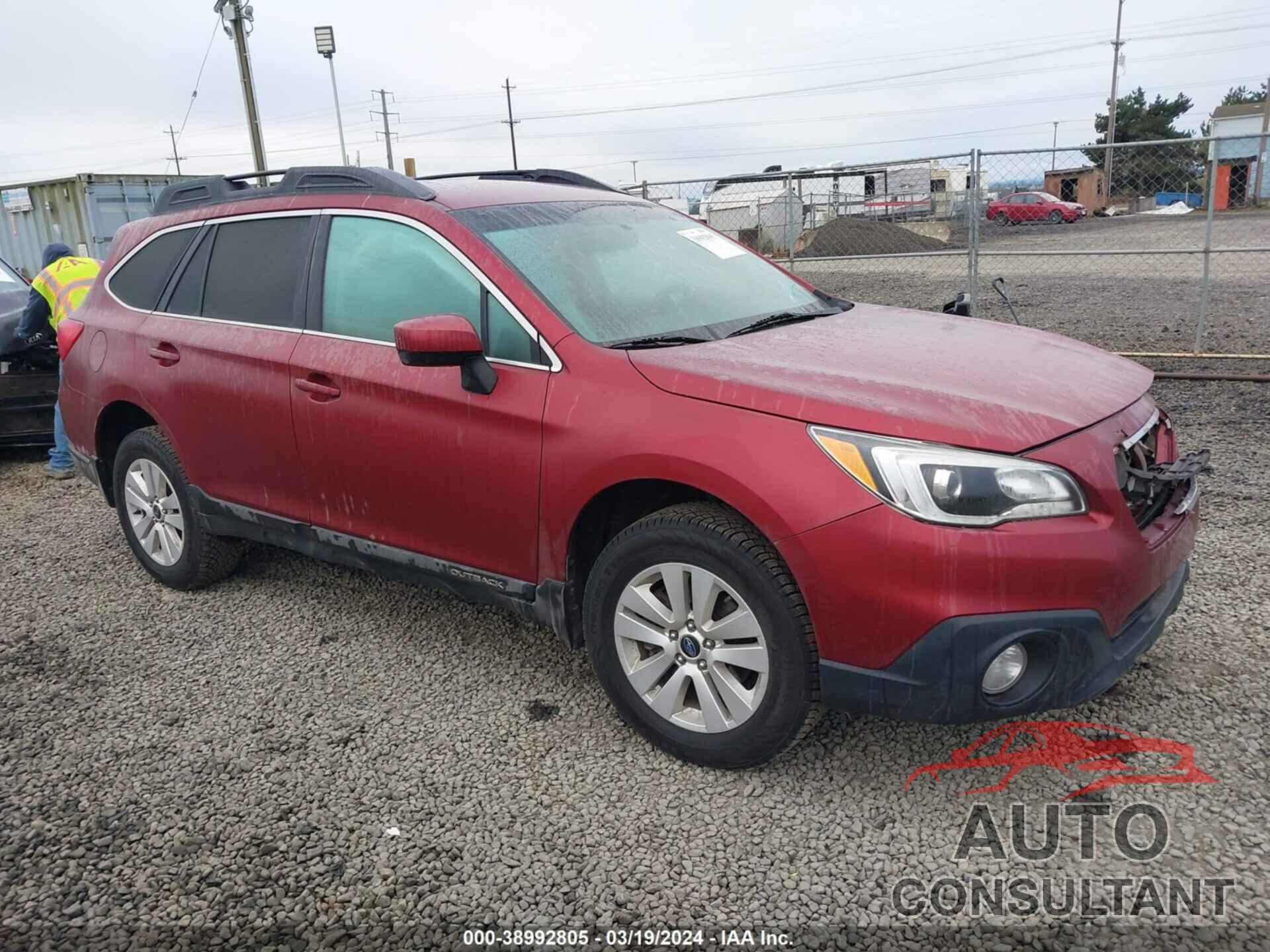 SUBARU OUTBACK 2016 - 4S4BSACC3G3251081