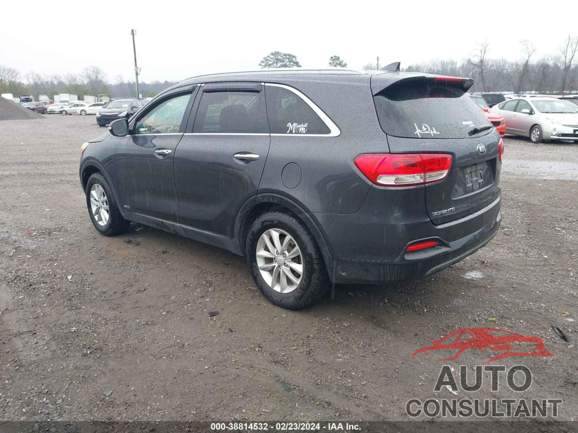 KIA SORENTO 2017 - 5XYPGDA34HG274334