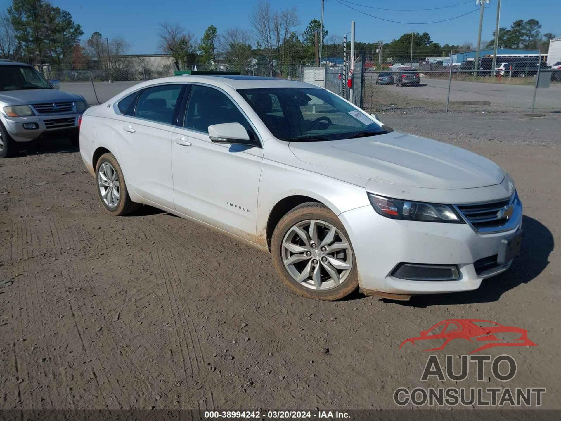 CHEVROLET IMPALA 2016 - 2G1115S34G9198435