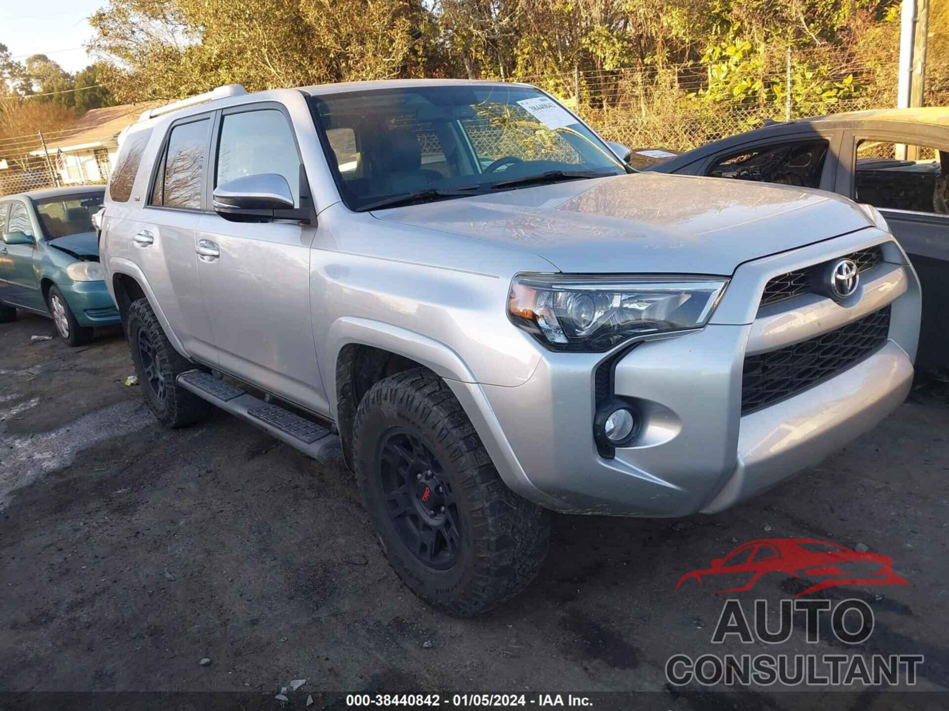 TOYOTA 4RUNNER 2016 - JTEBU5JR9G5351277