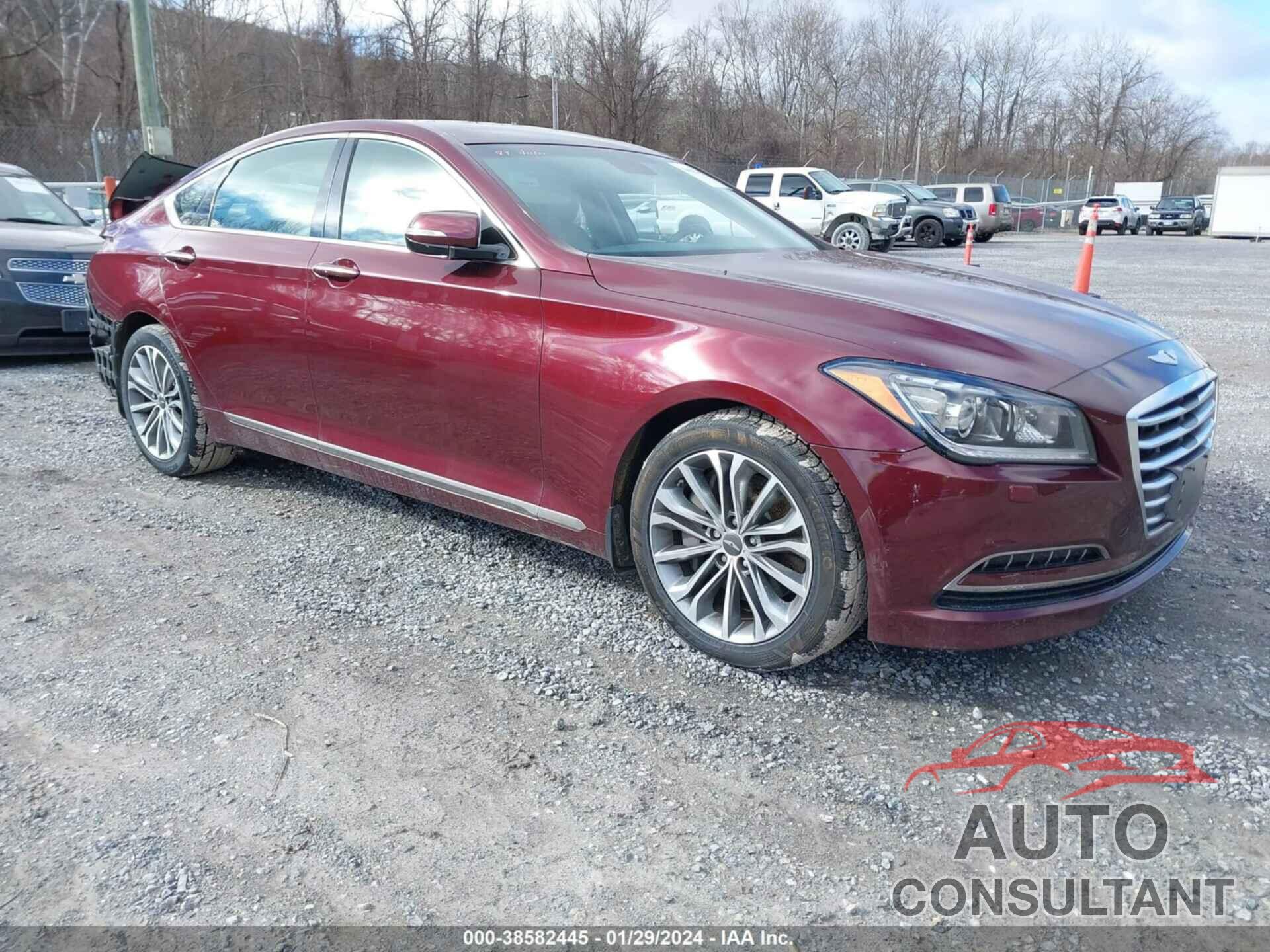 HYUNDAI GENESIS 2016 - KMHGN4JE5GU127973