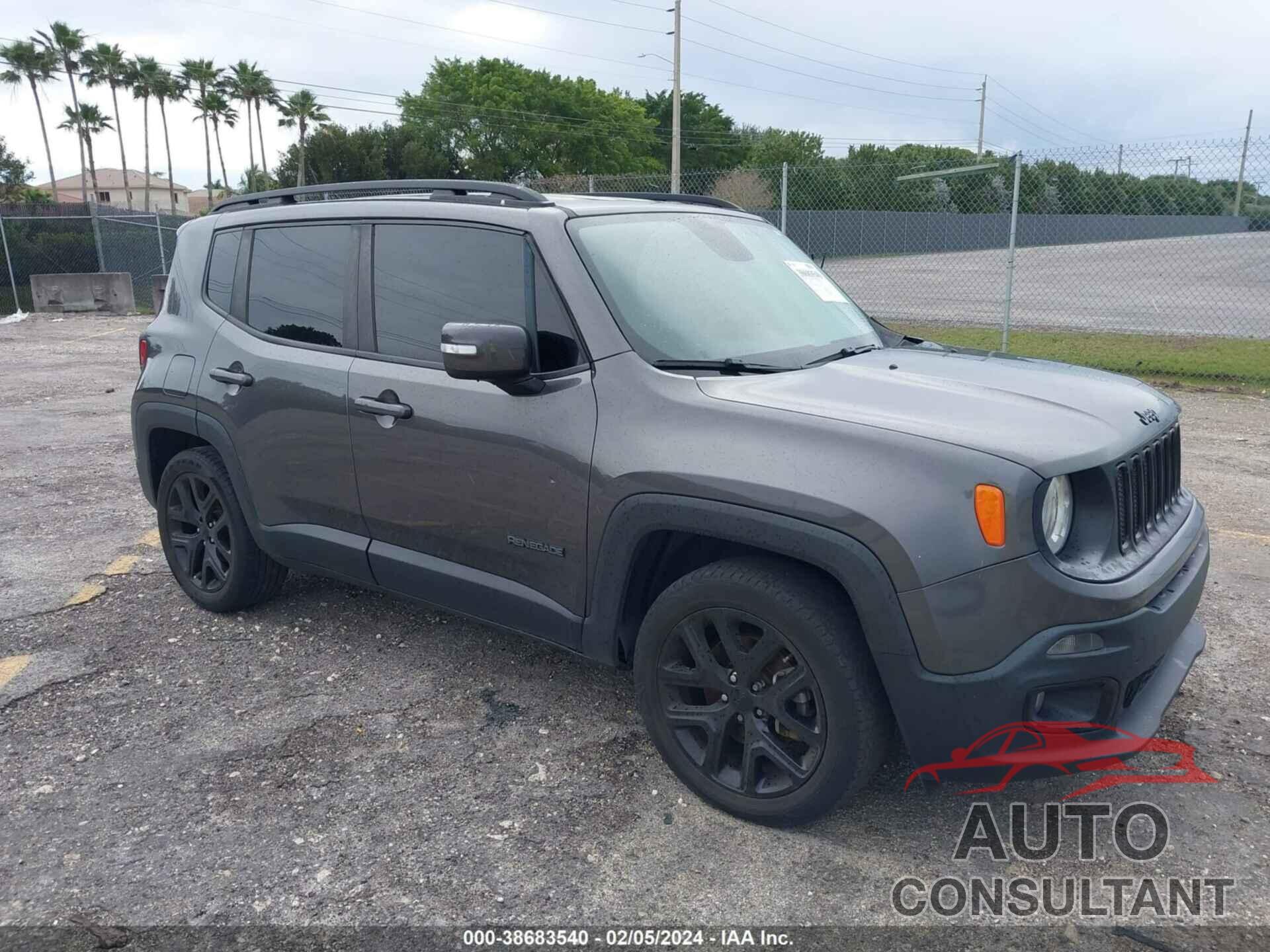 JEEP RENEGADE 2017 - ZACCJABB4HPF83919