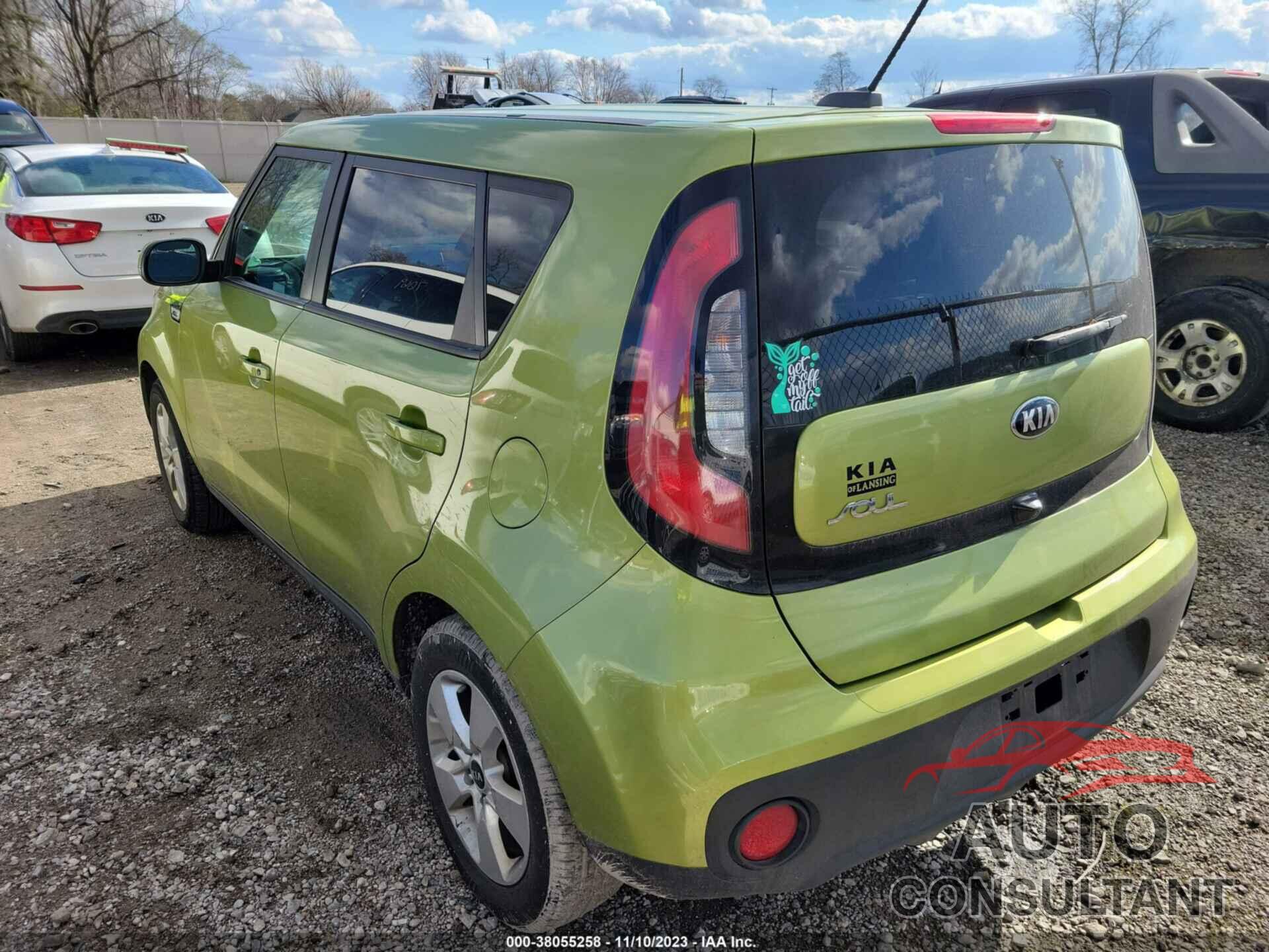 KIA SOUL 2019 - KNDJN2A23K7914870